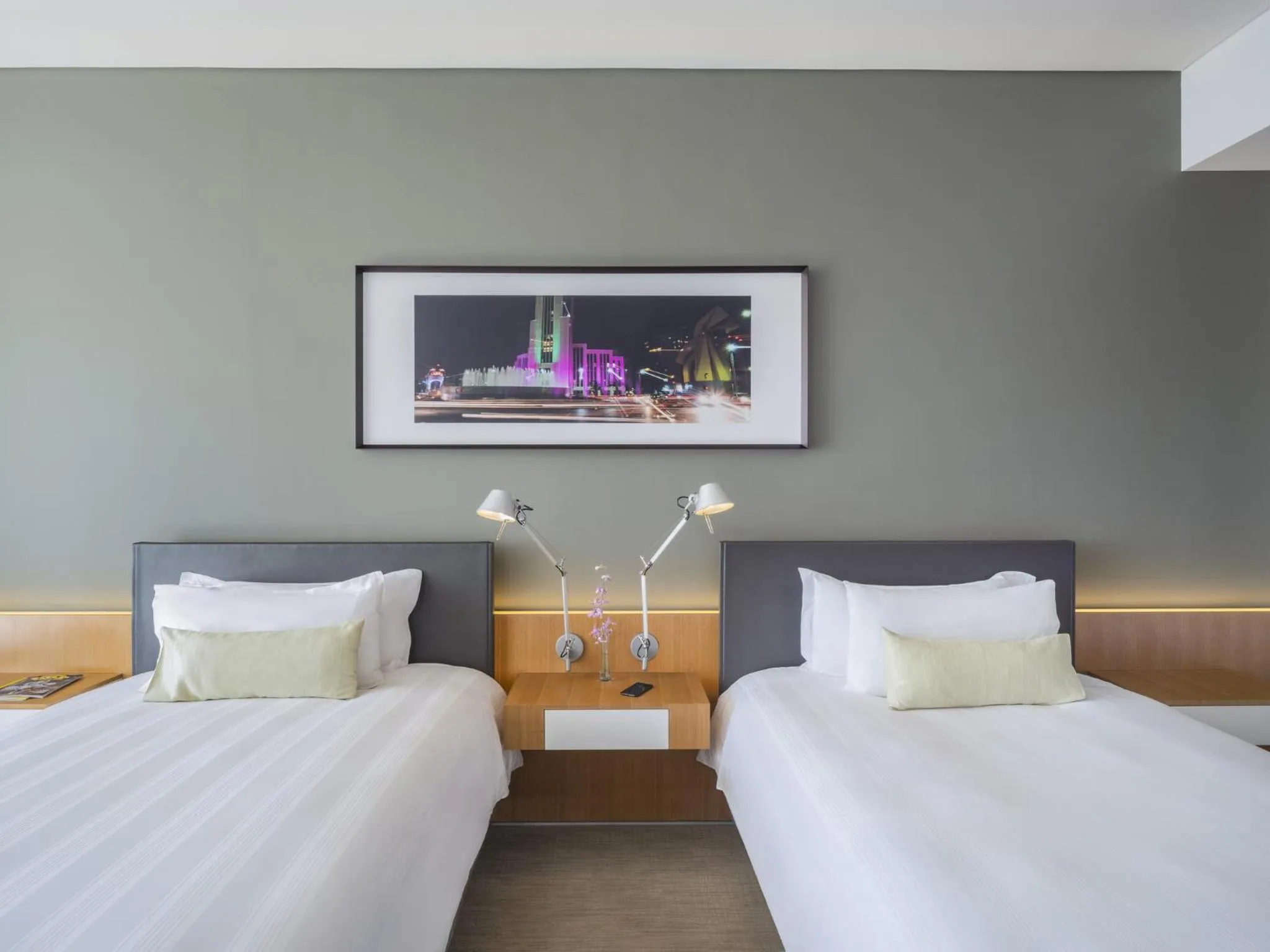 Bedroom, Bed in The Paragon Hotel Mexico Santa Fe By Accor