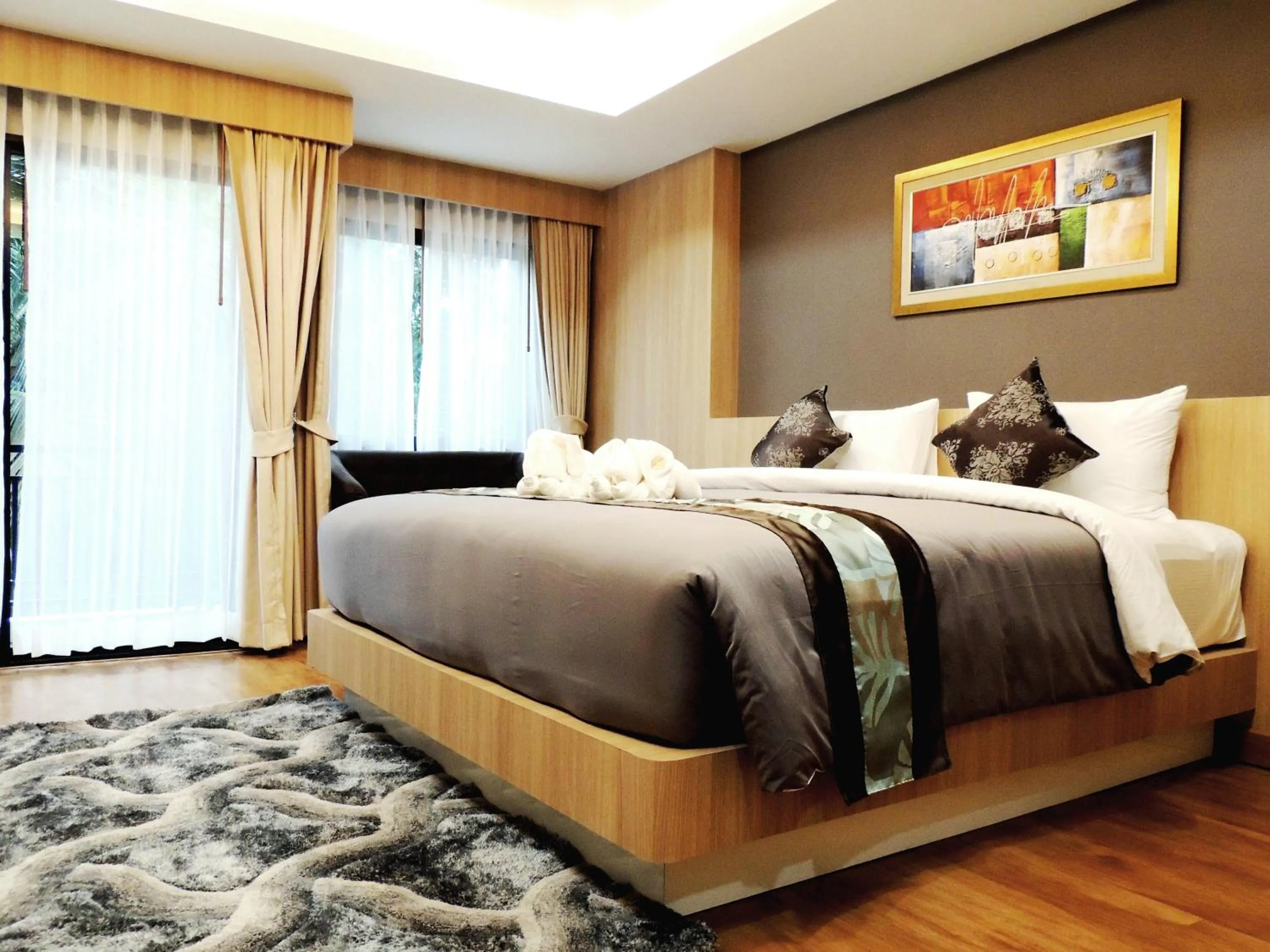 Bed in The U-Time Hotel