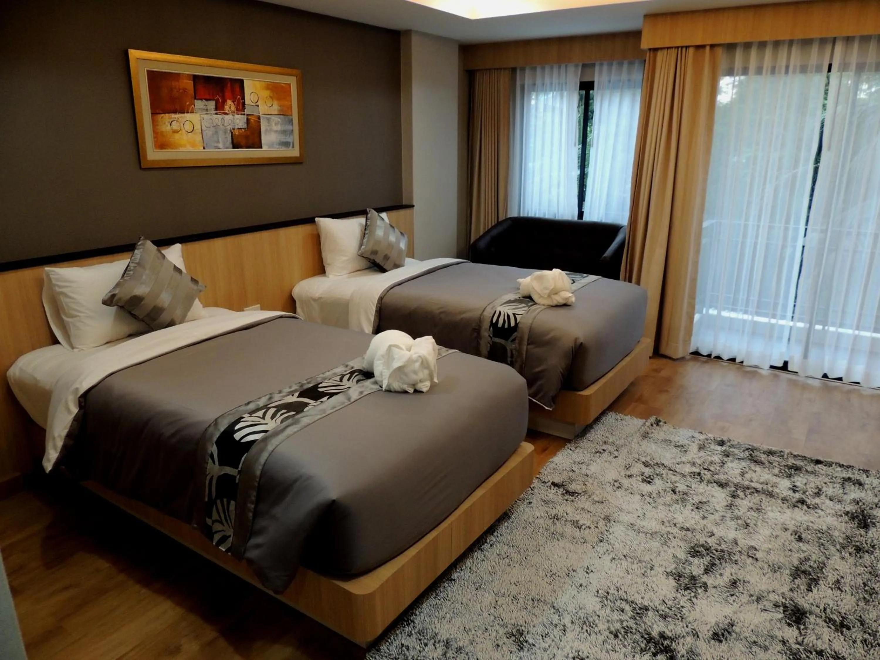 Bed in The U-Time Hotel