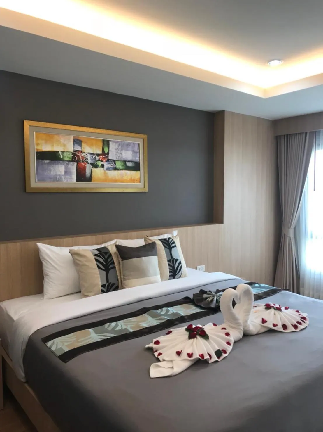 Bed in The U-Time Hotel