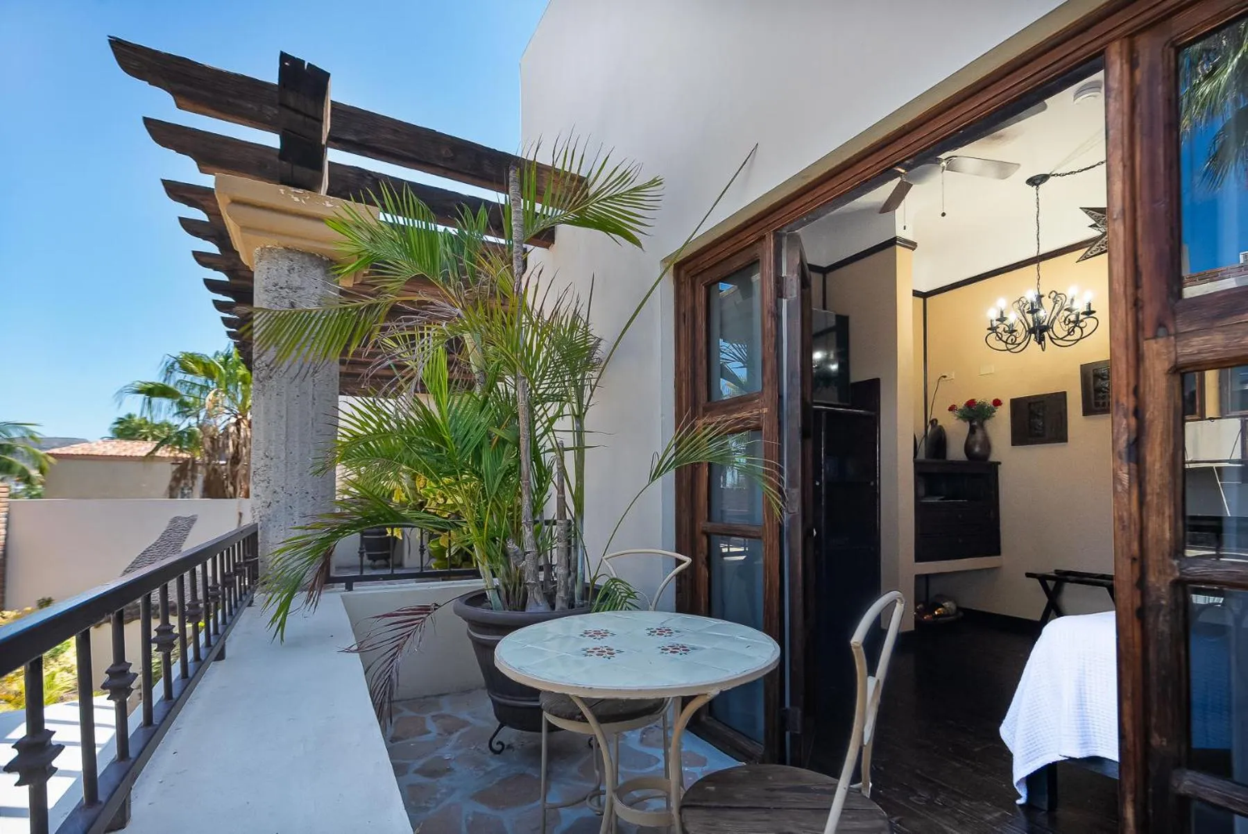 Balcony/Terrace in Posada de las Flores La Paz