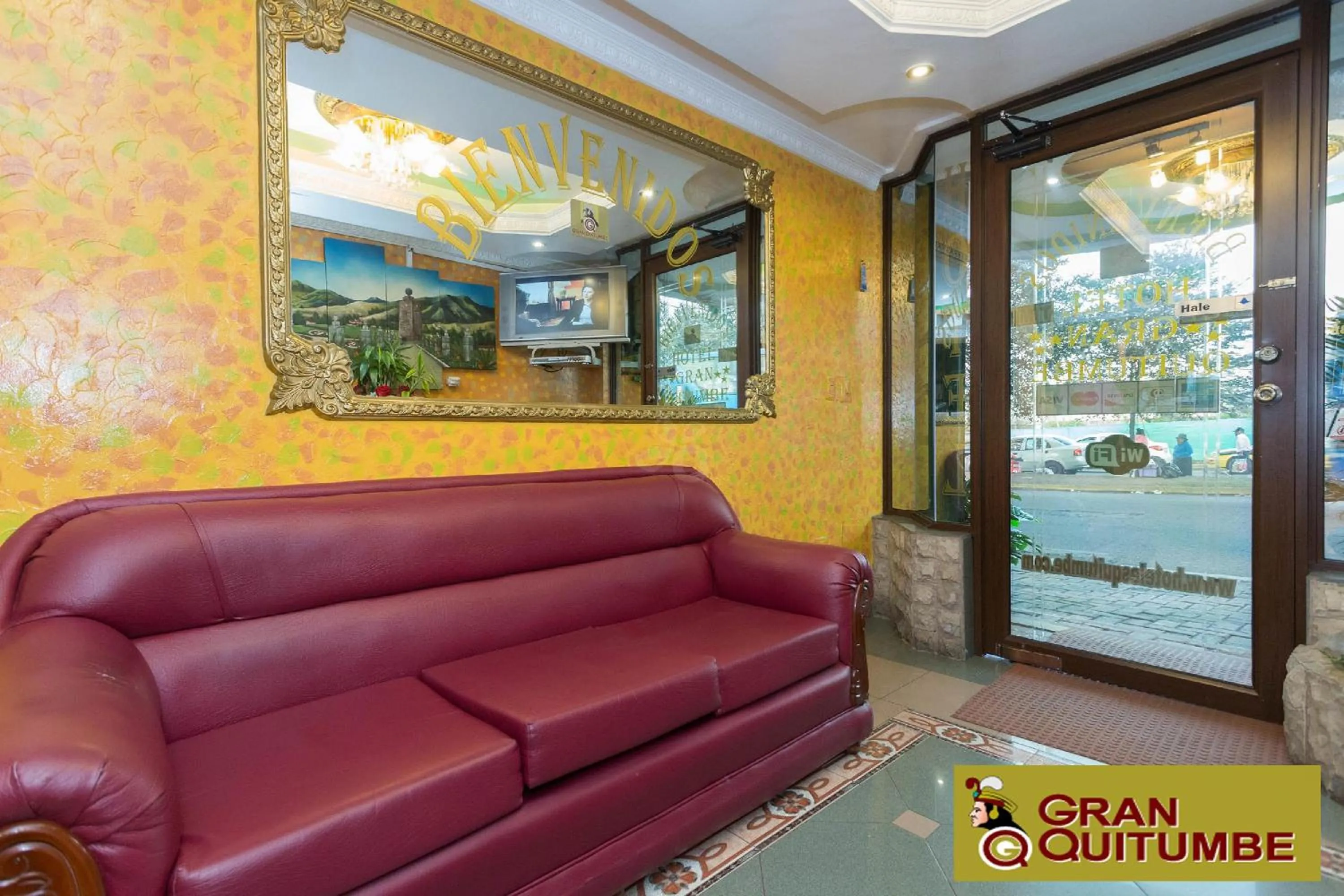 Lobby or reception in Hotel Gran Quitumbe