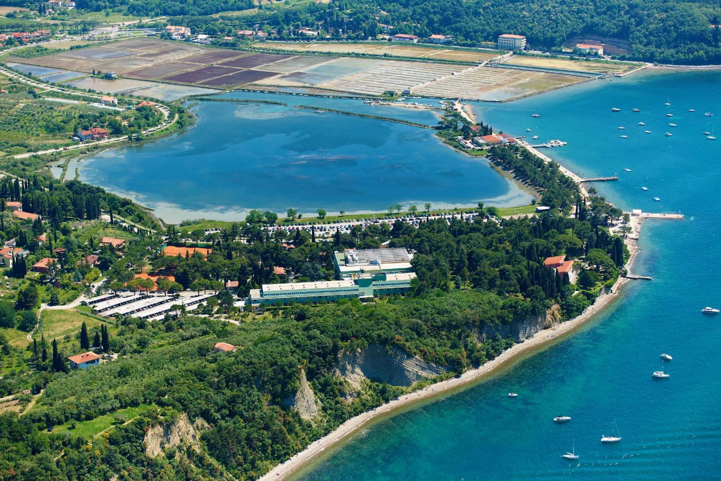 Bird's eye view in Hotel Svoboda - Terme Krka