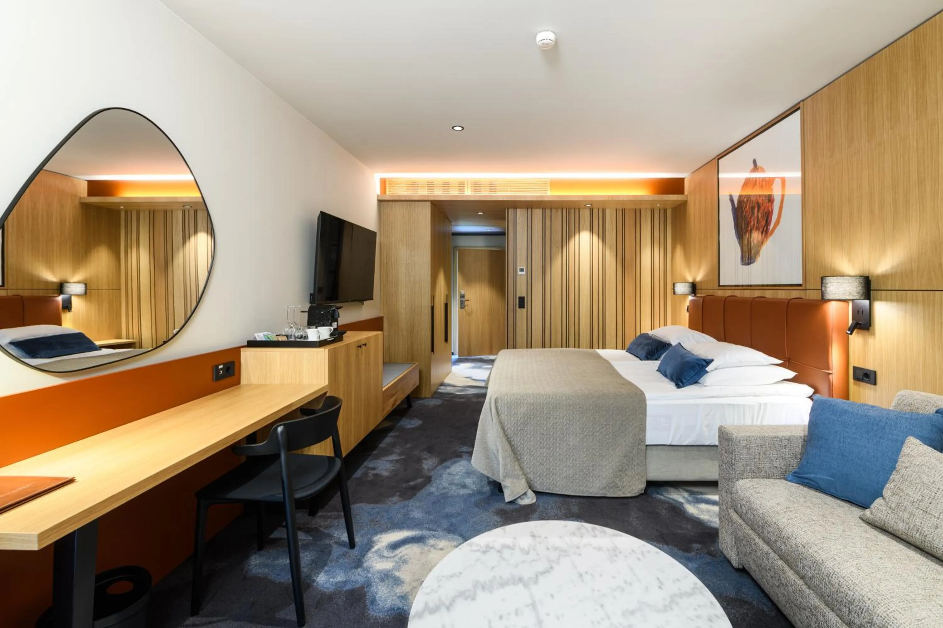 Bedroom, Bed in Hotel Svoboda - Terme Krka