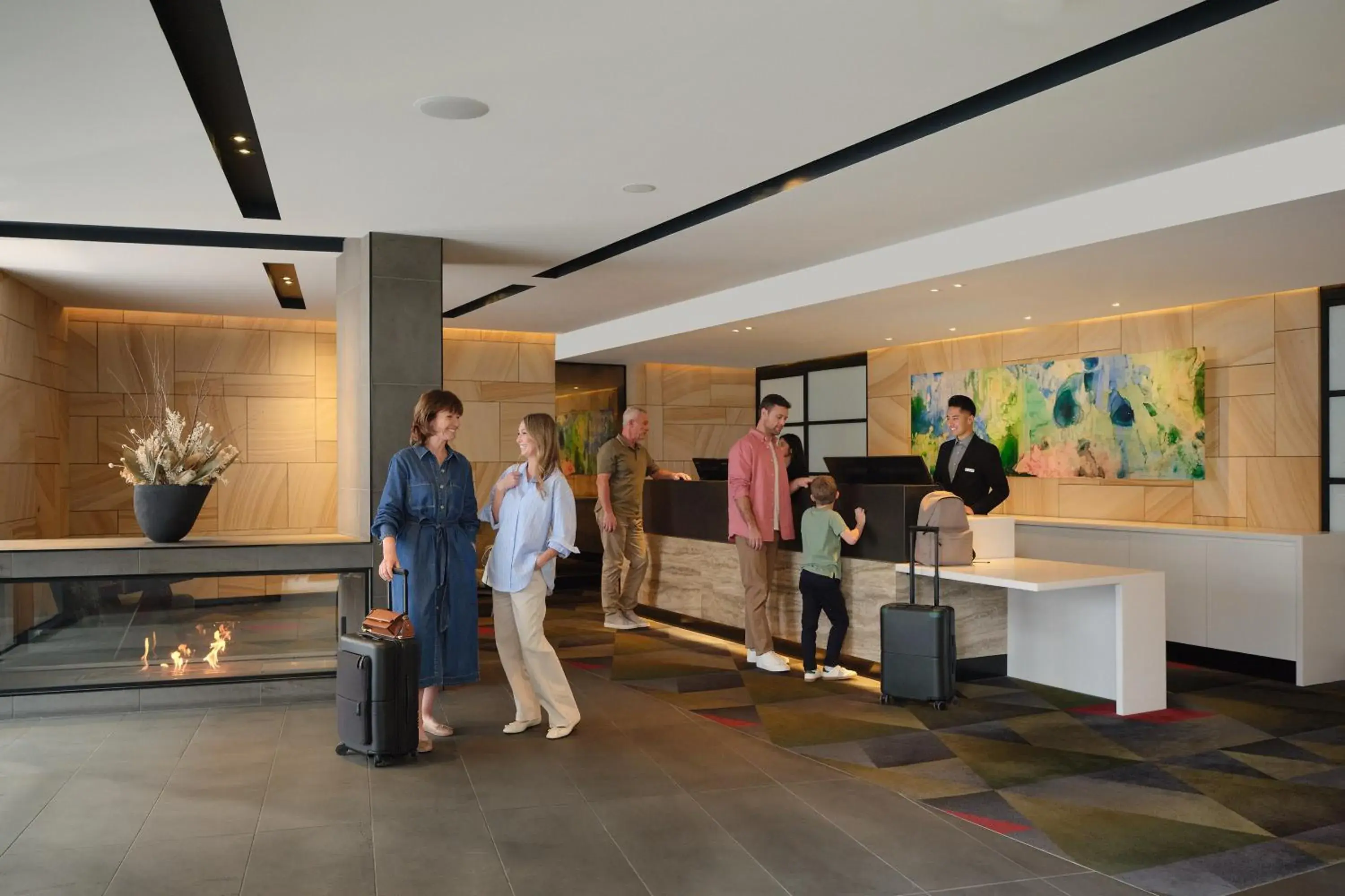 Lobby or reception in RACV Hobart Hotel Lobby or reception in RACV Hobart Hotel