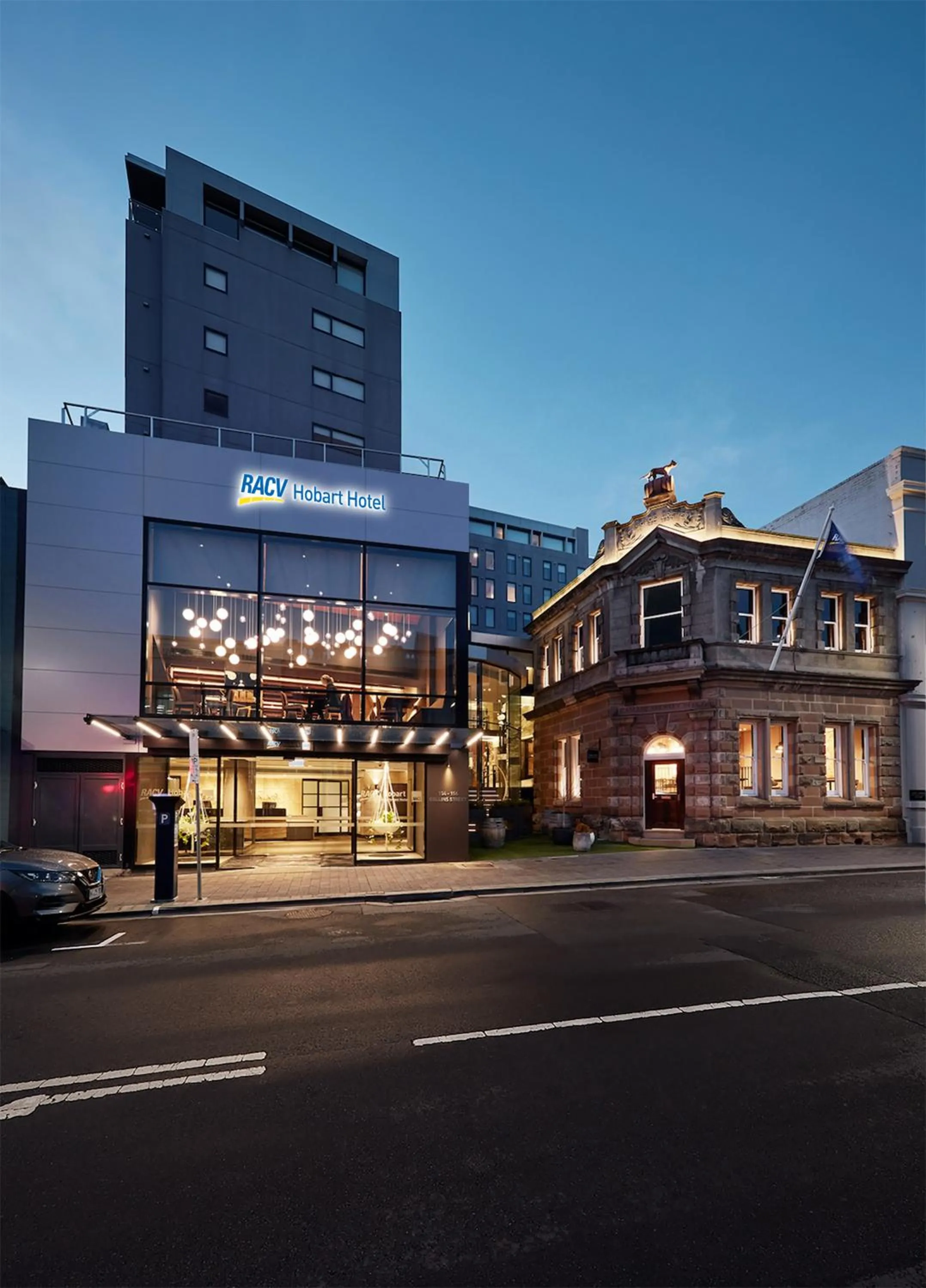 Property building in RACV Hobart Hotel