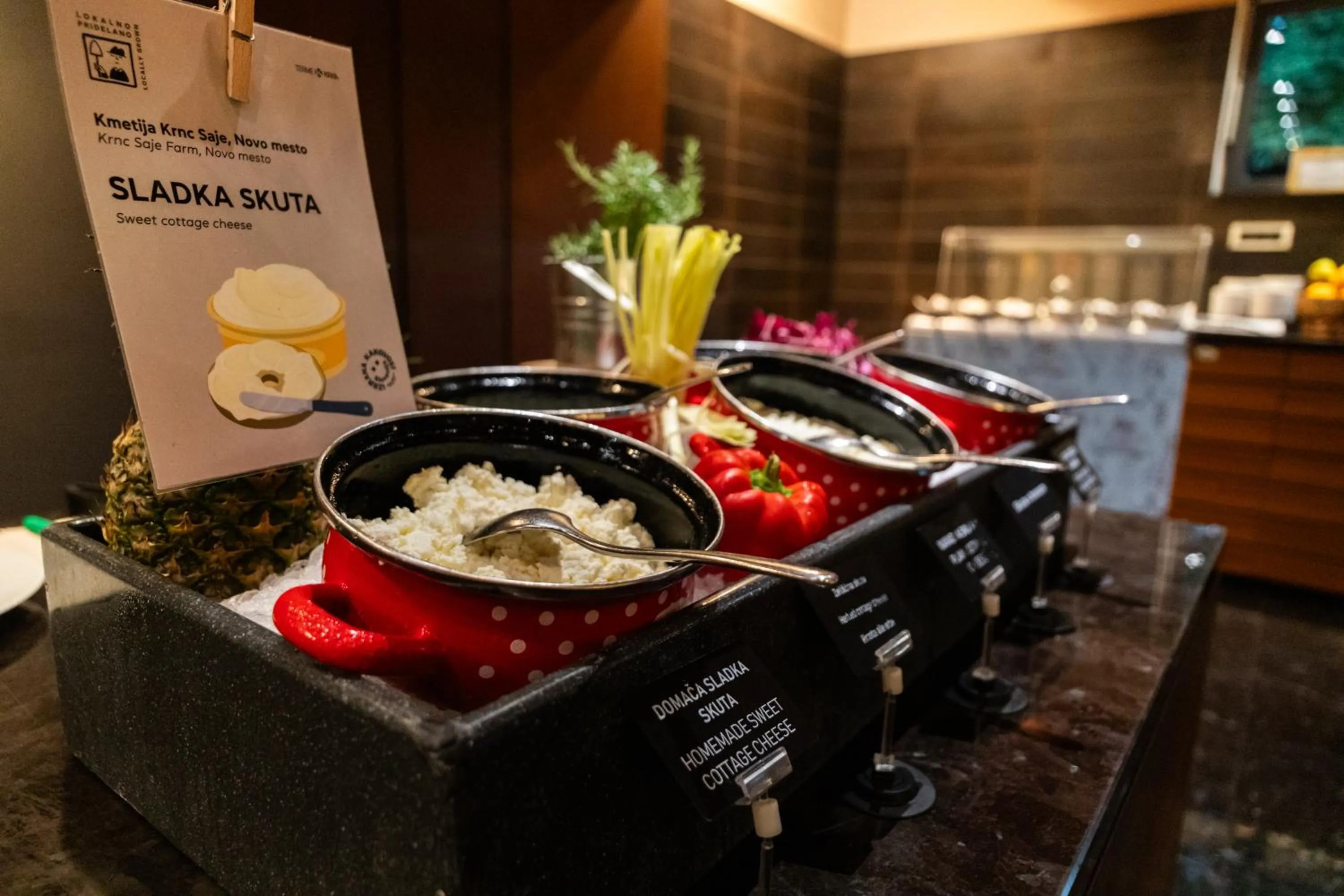 Breakfast in Hotel Kristal - Terme Krka