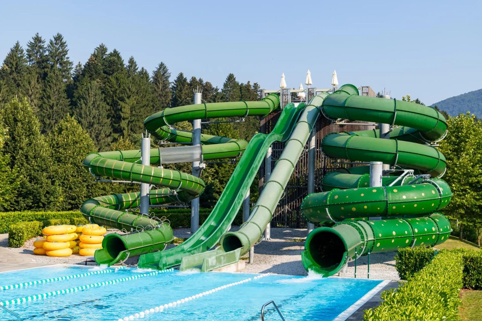 Swimming pool in Hotel Kristal - Terme Krka