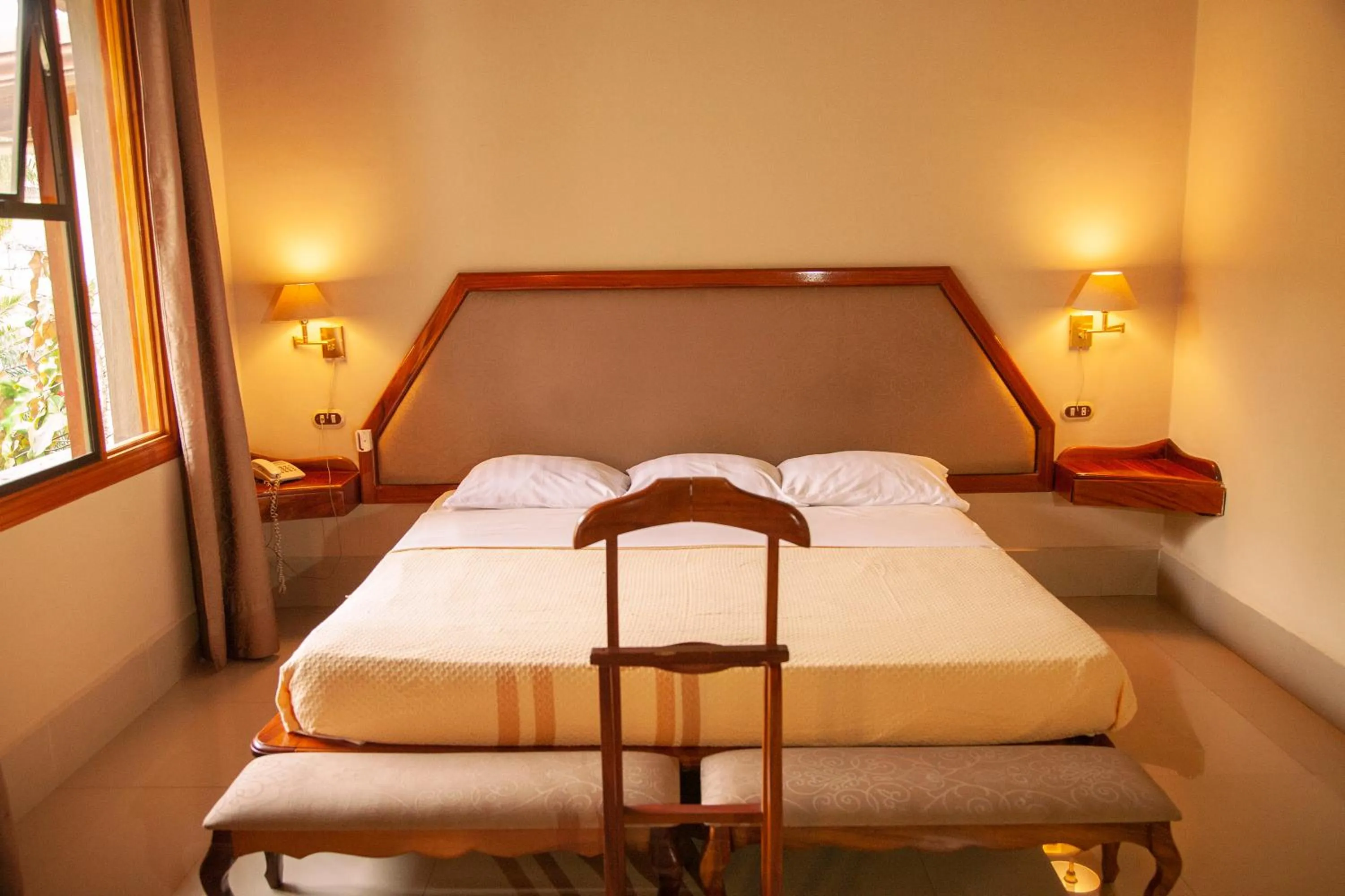 Bed in Hotel Martino Spa and Resort