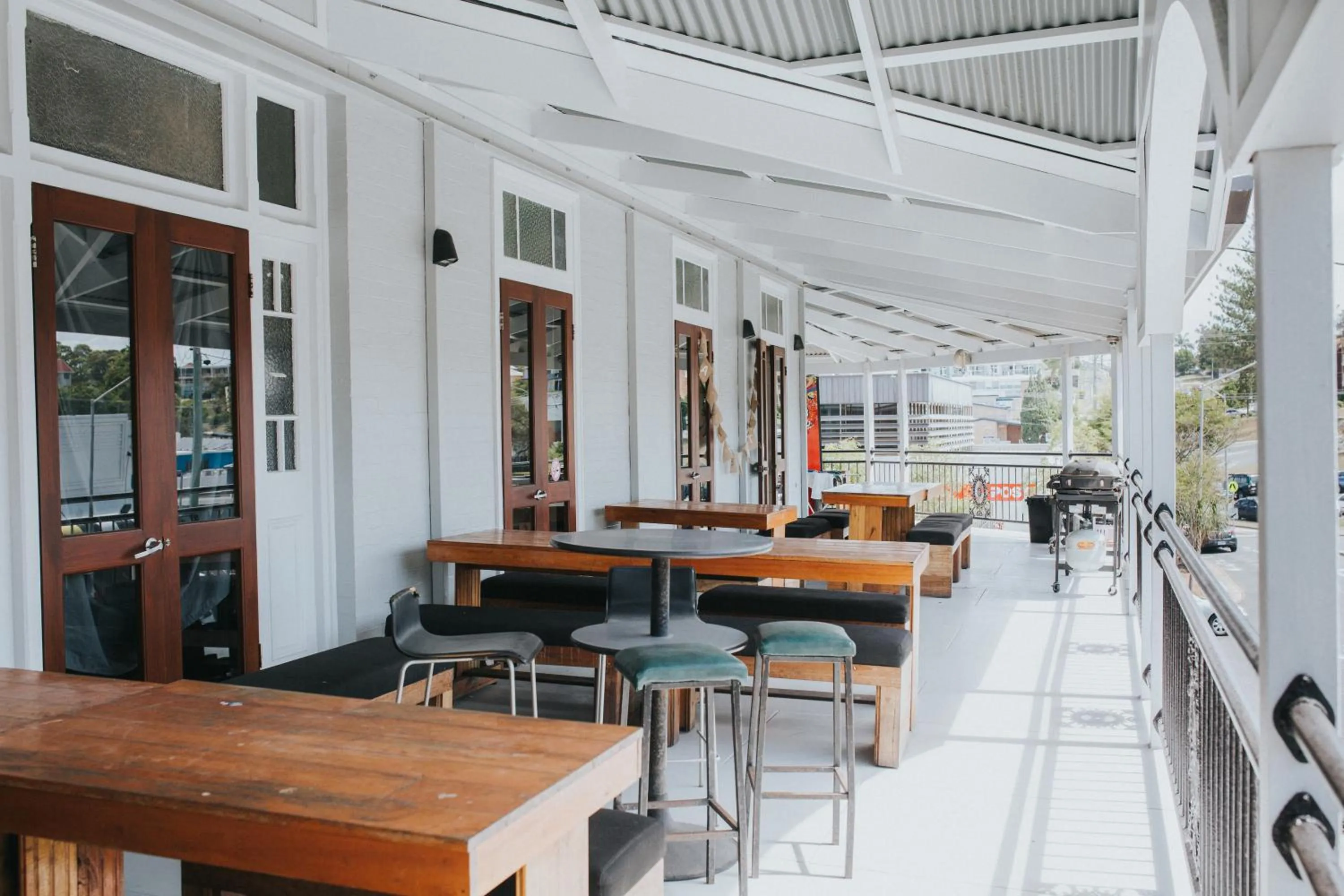 Patio in Coolangatta Sands Hotel