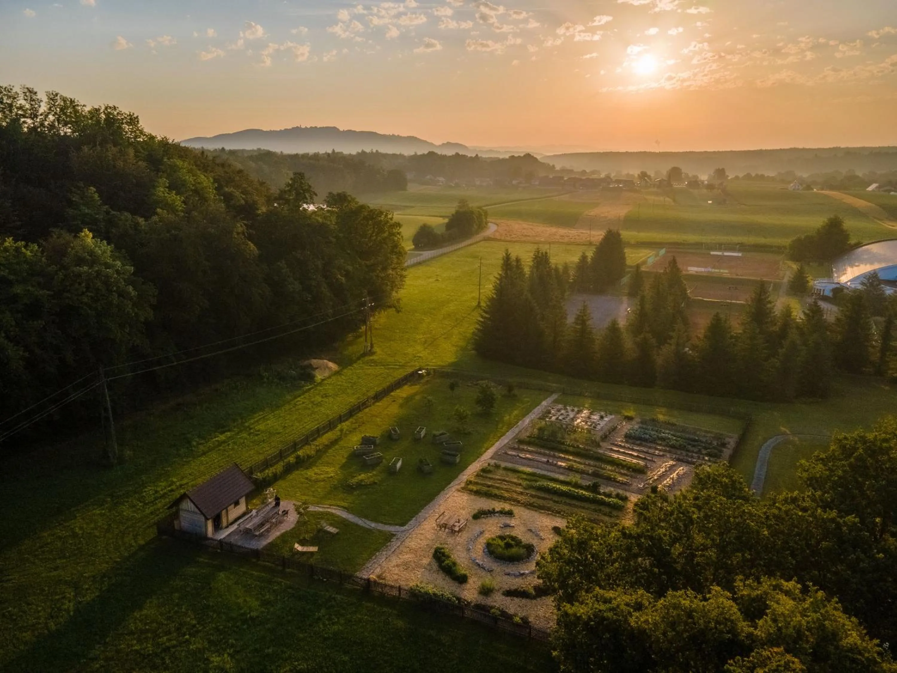 Garden in Hotel Sport - Terme Krka
