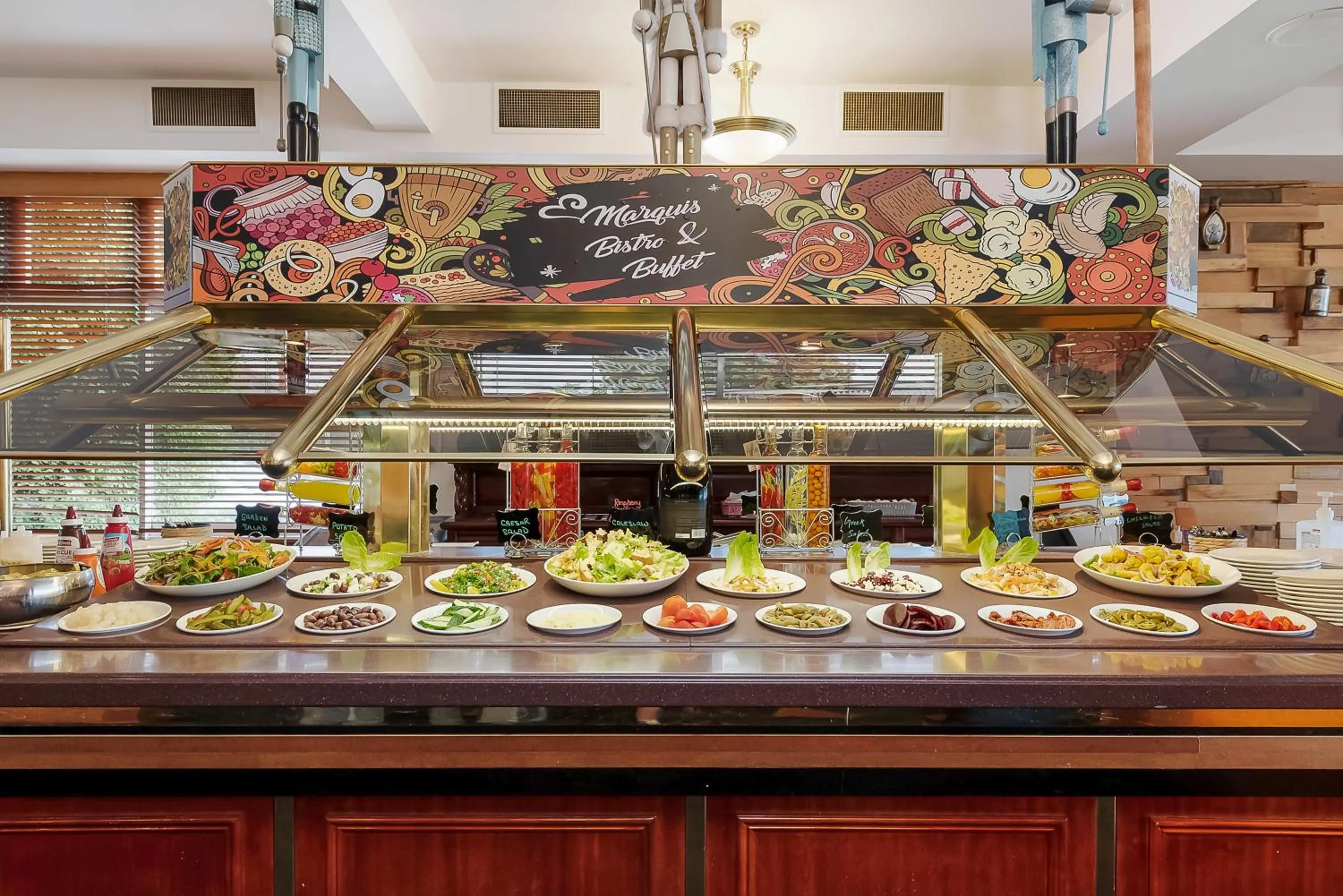 Restaurant/places to eat in Marquis Hotel Motel