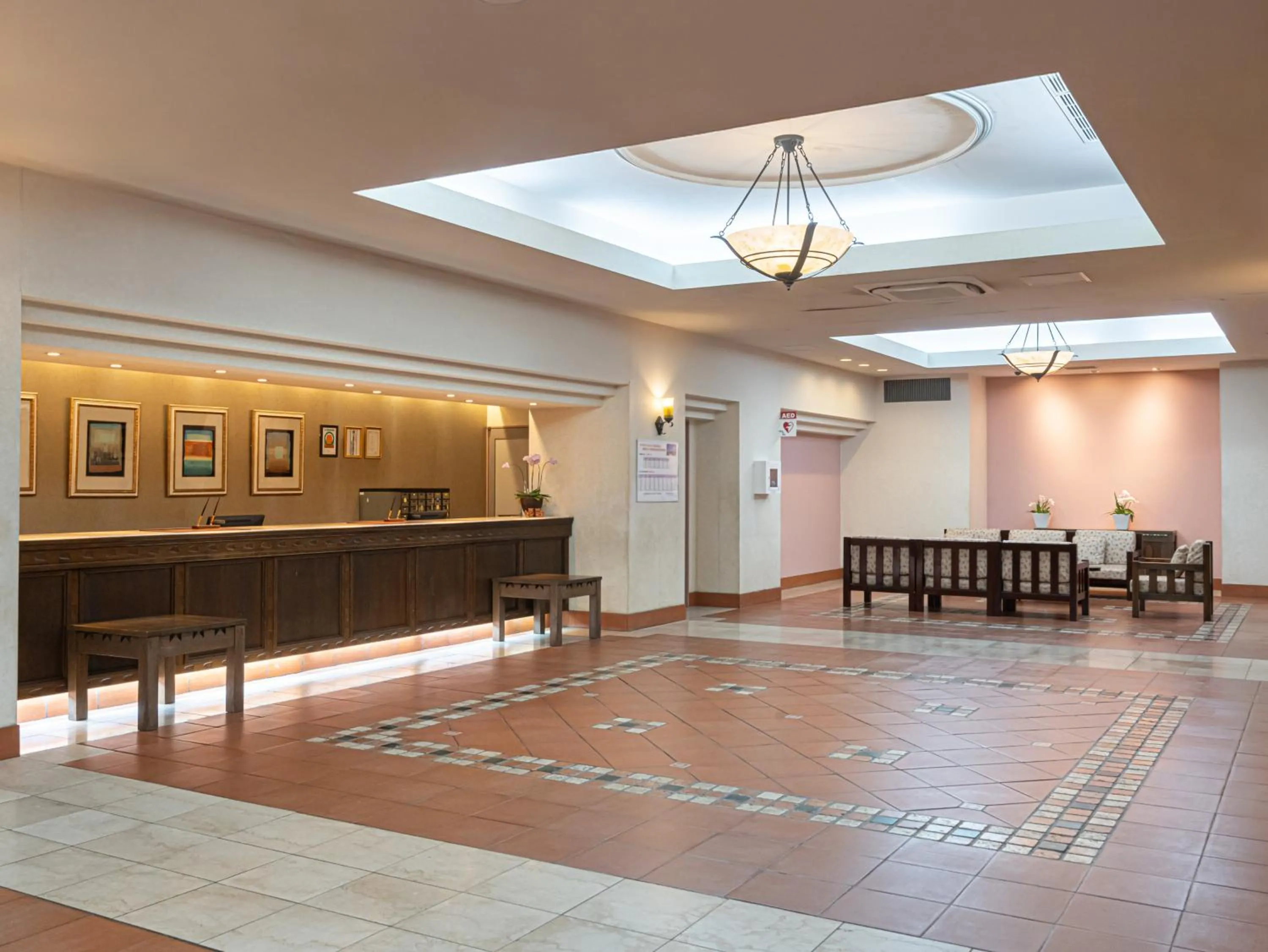 Lobby or reception in Hotel Atollemerald Miyakojima