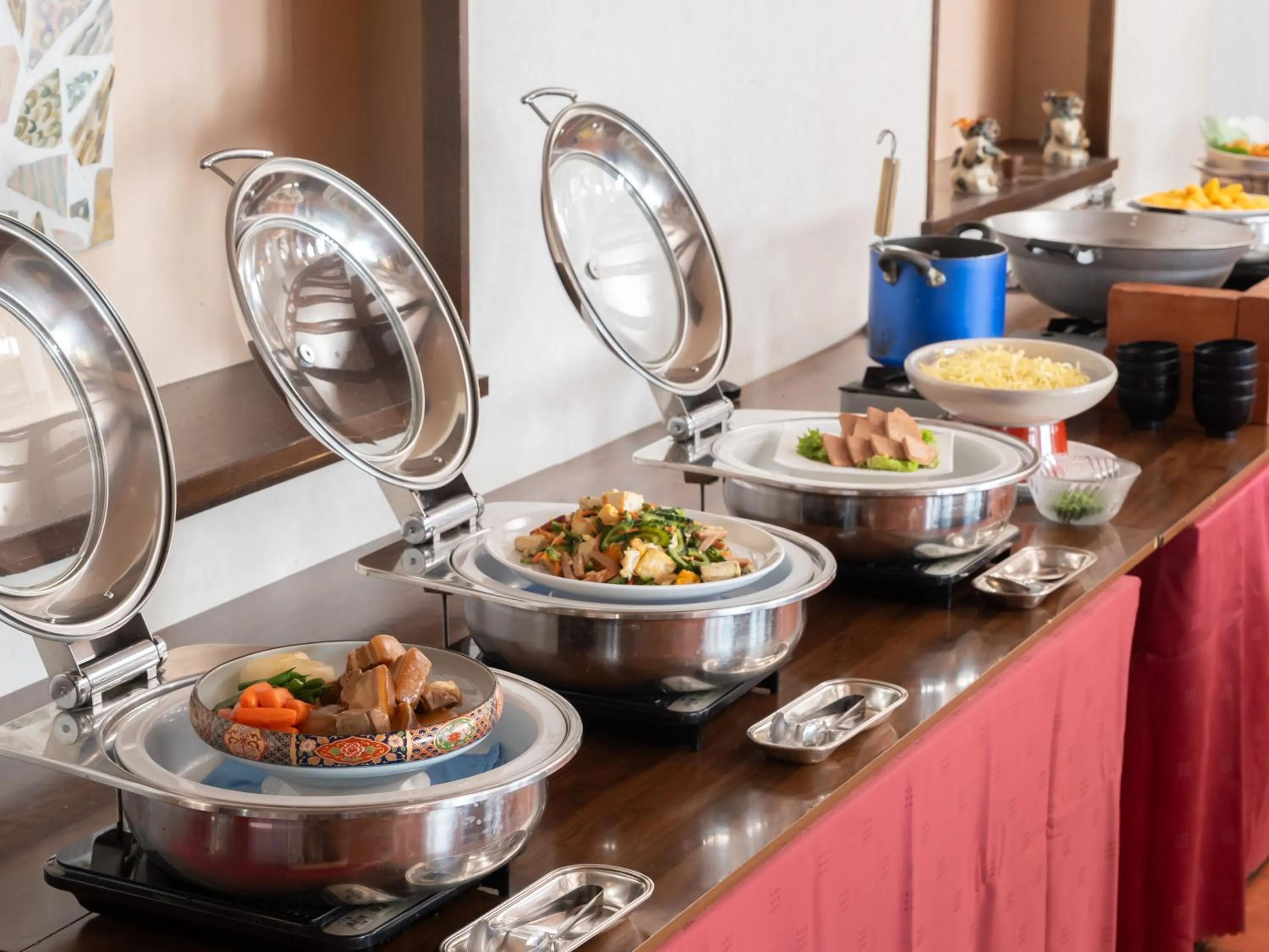 Breakfast in Hotel Atollemerald Miyakojima