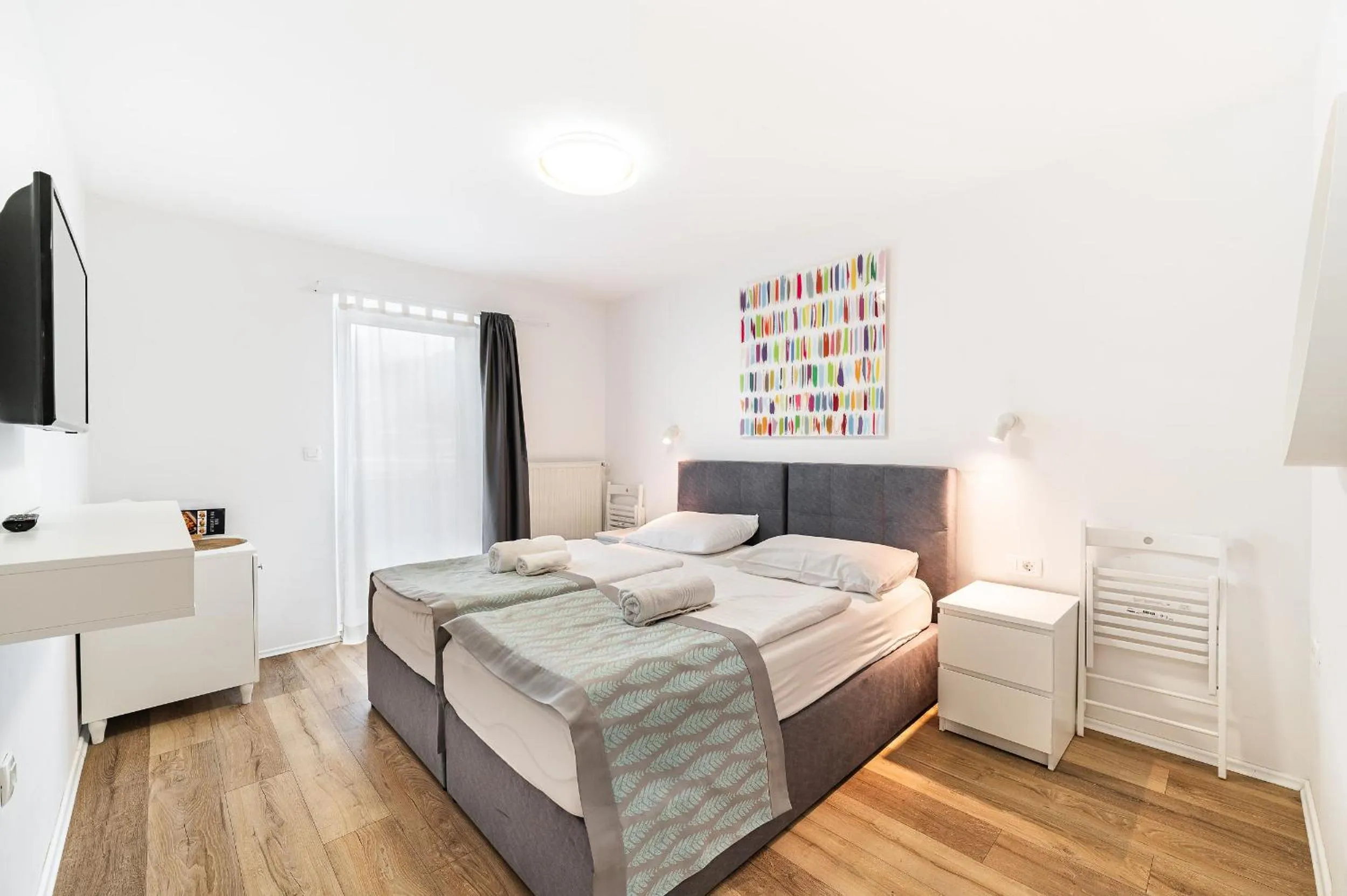 Bedroom, Bed in Hotel Pohorje