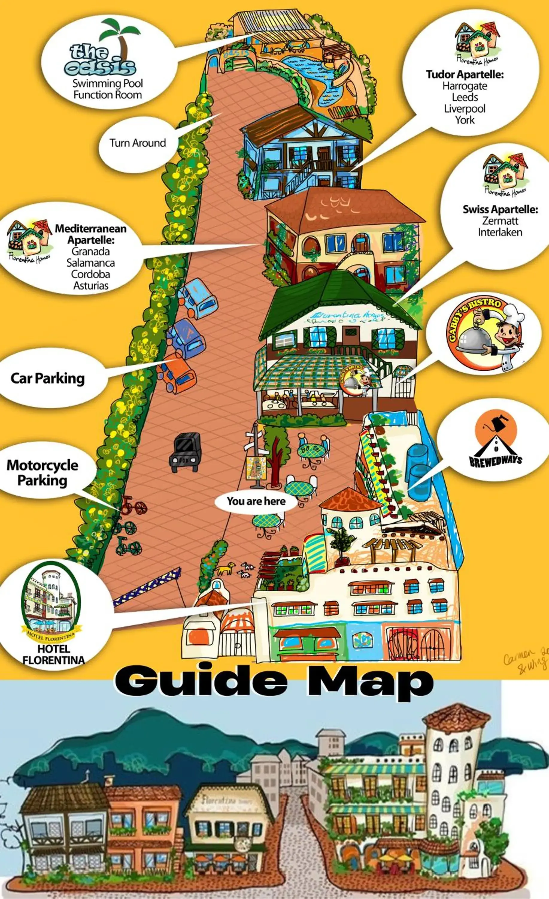 Property building in Florentina Homes Property building in Florentina Homes