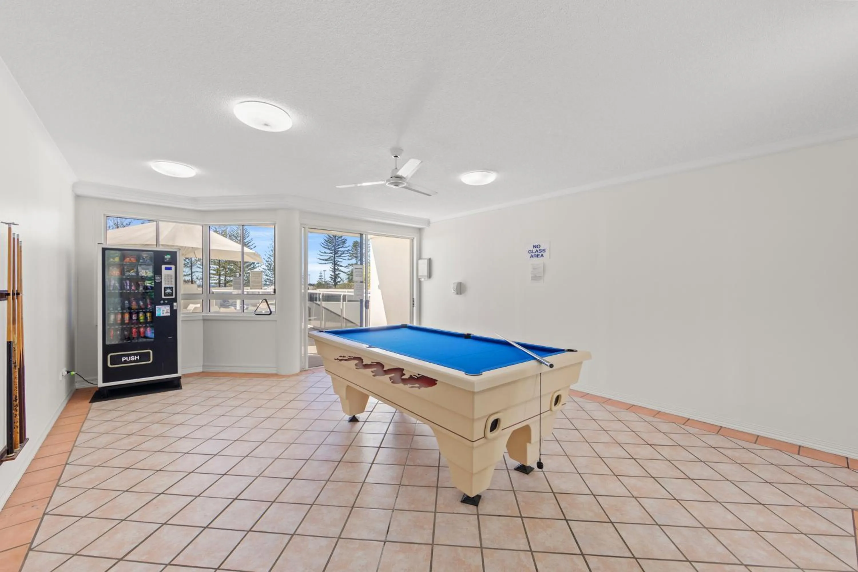 Game Room in Aquarius Resort