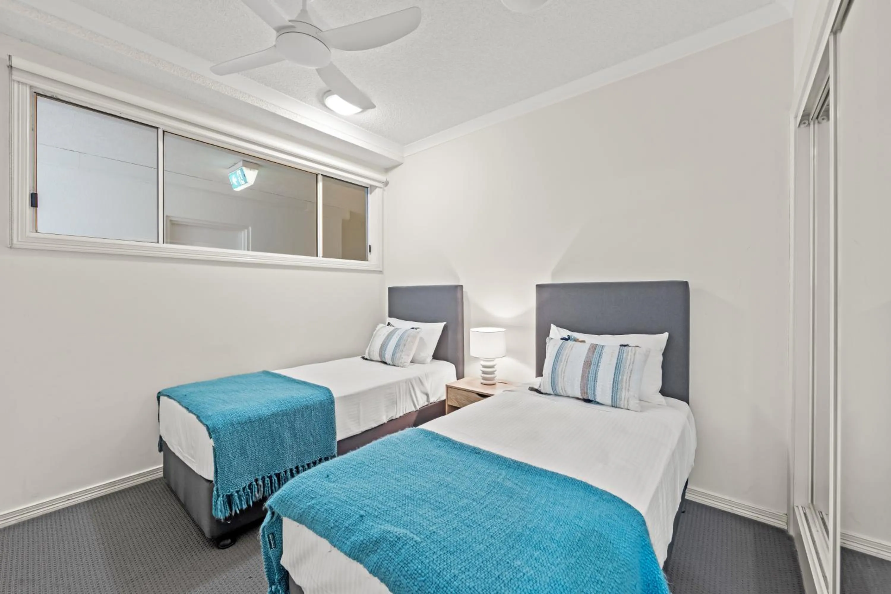 Bed in Aquarius Resort