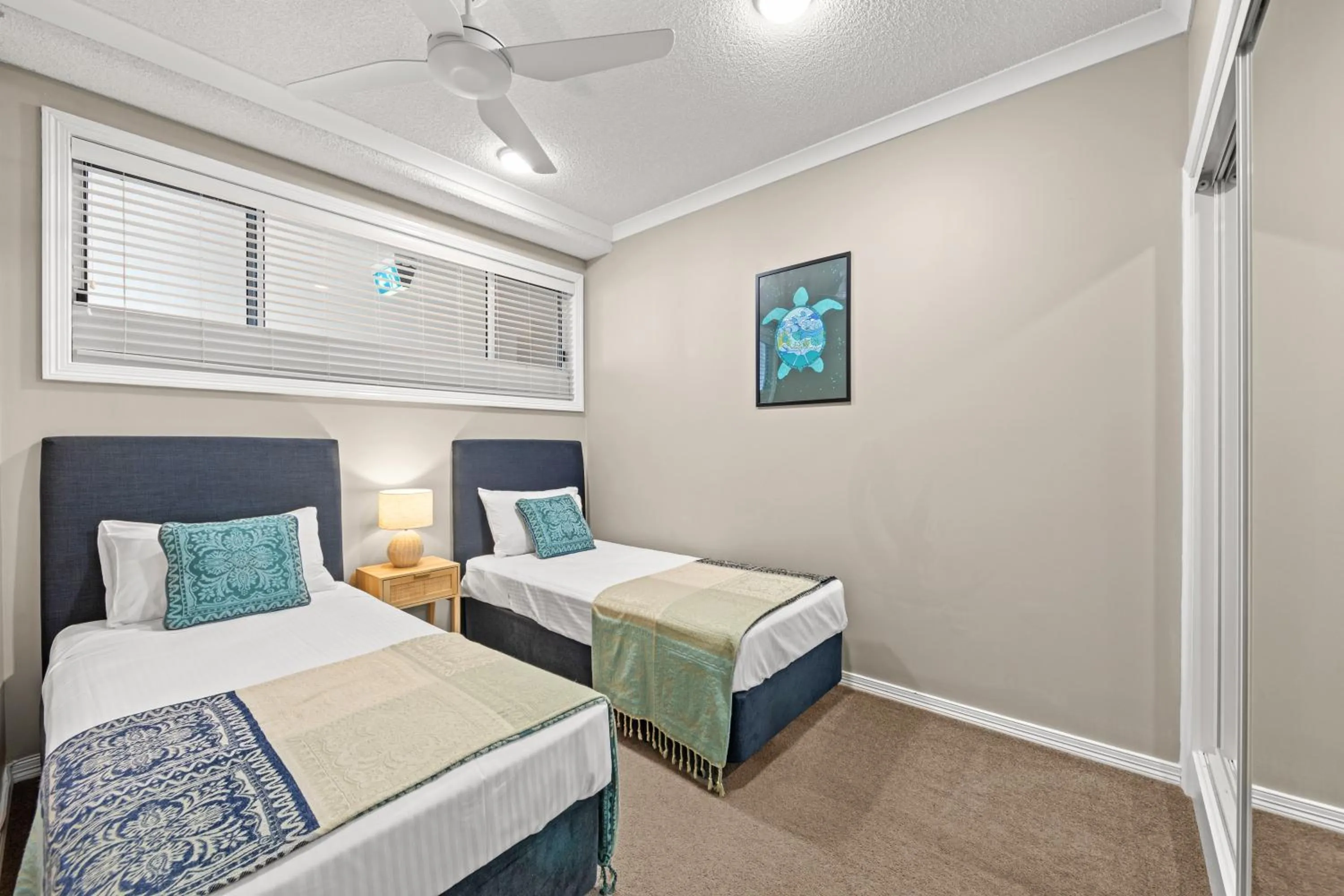 Bed in Aquarius Resort