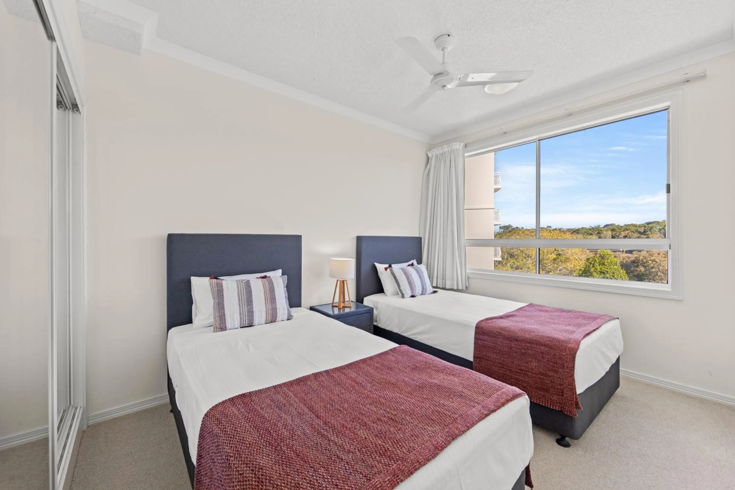 Bed in Aquarius Resort