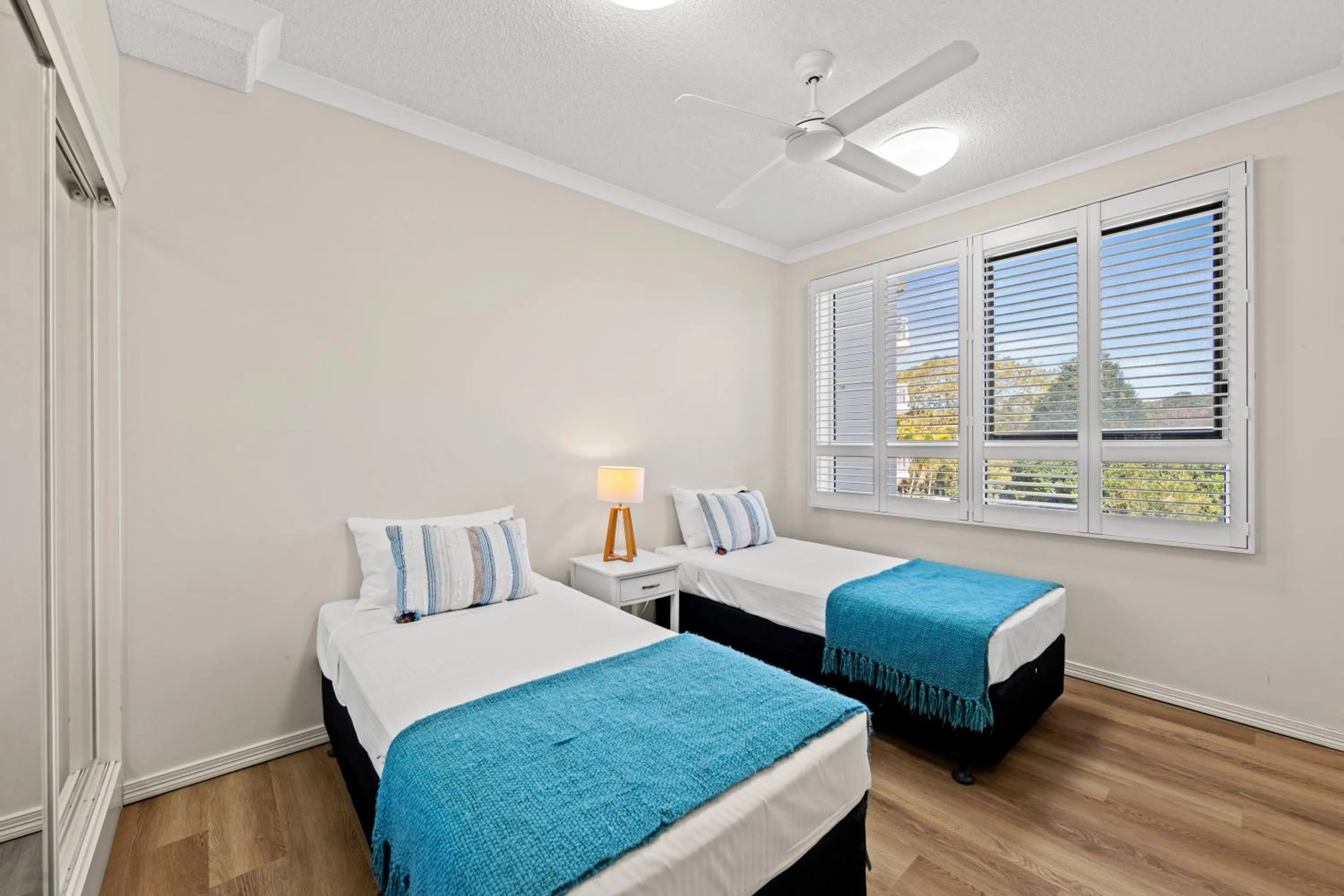 Bed in Aquarius Resort