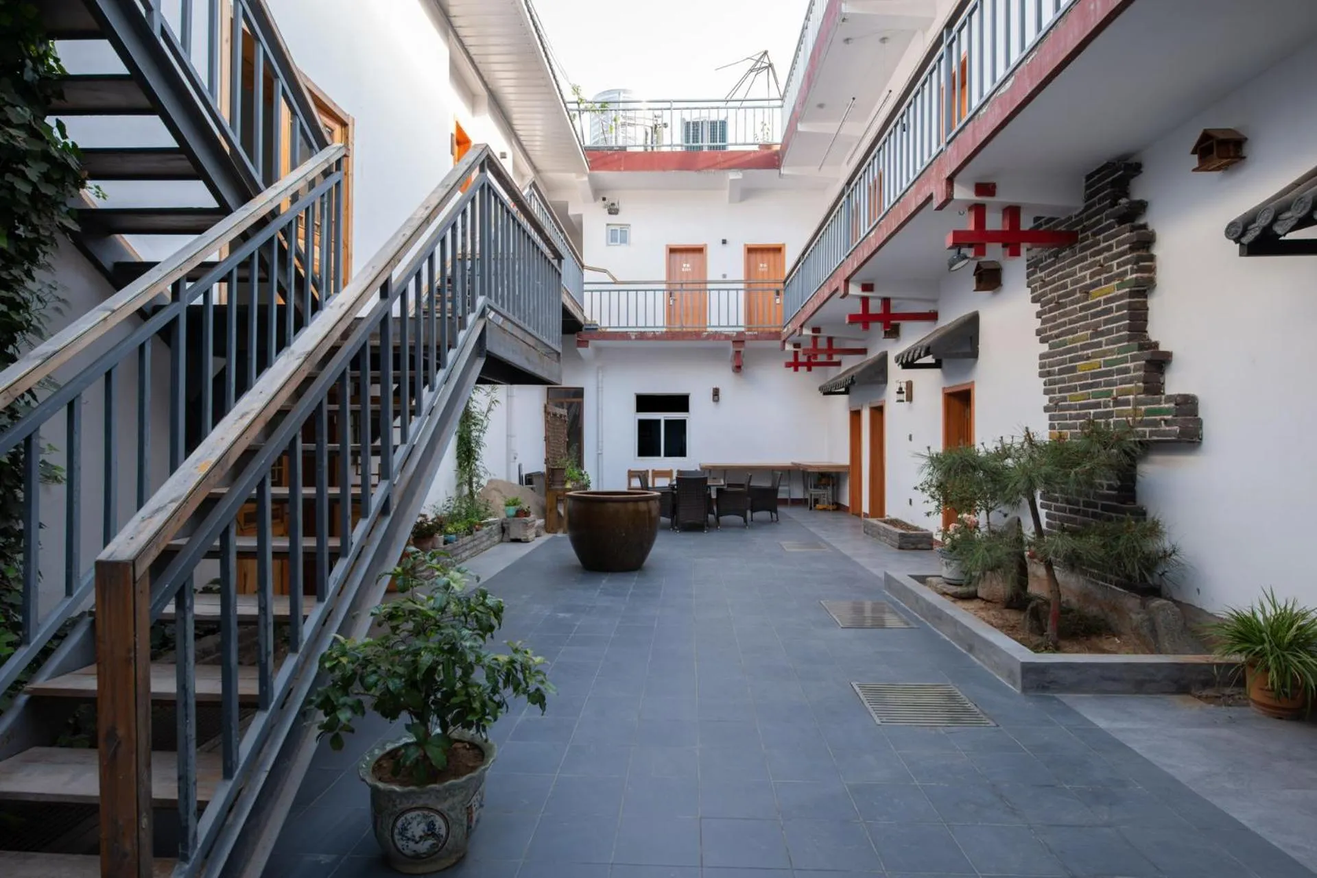Facade/entrance in Qufu International Youth Hostel
