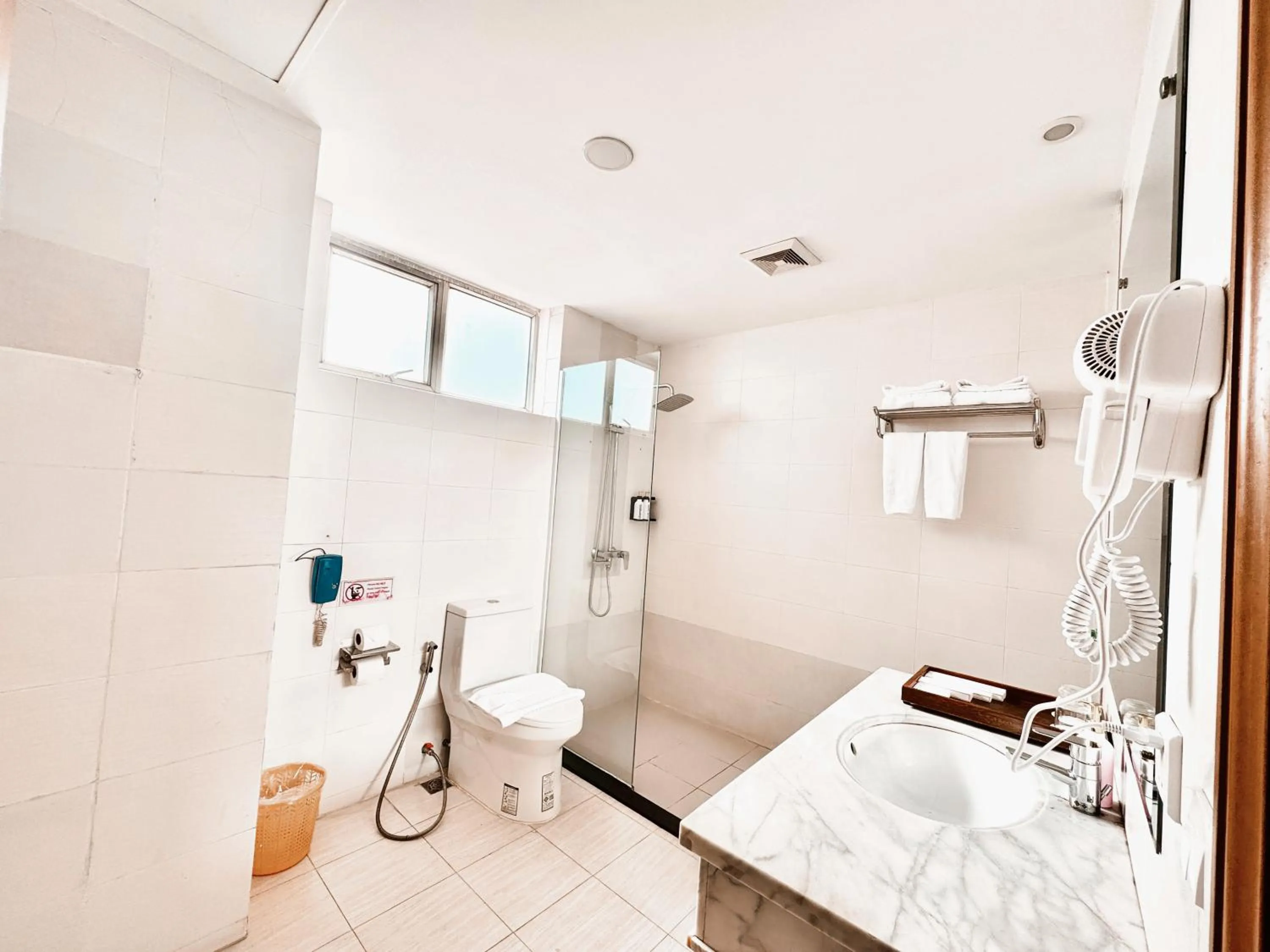 Bathroom in Hotel Sor