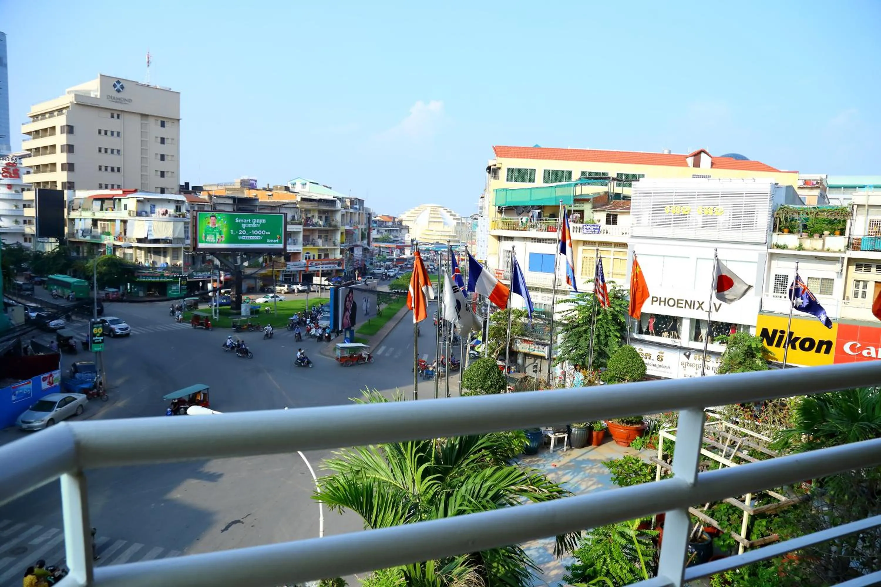 City view in Hotel Sor