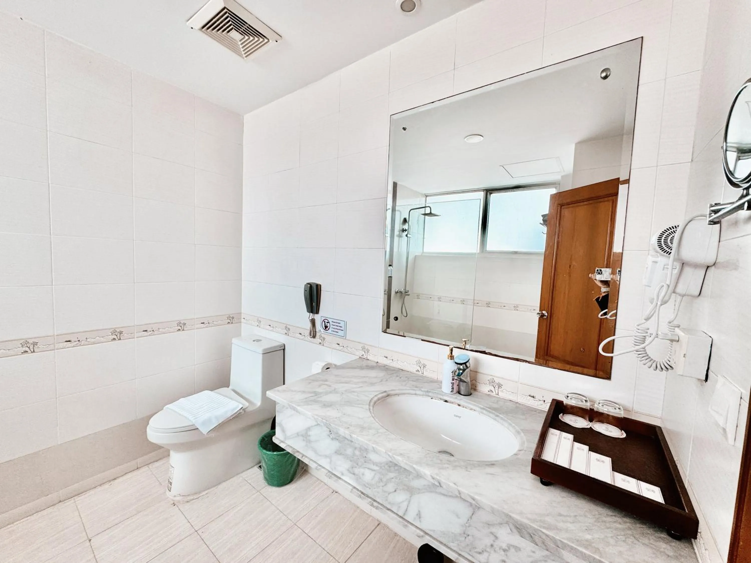 Bathroom in Hotel Sor