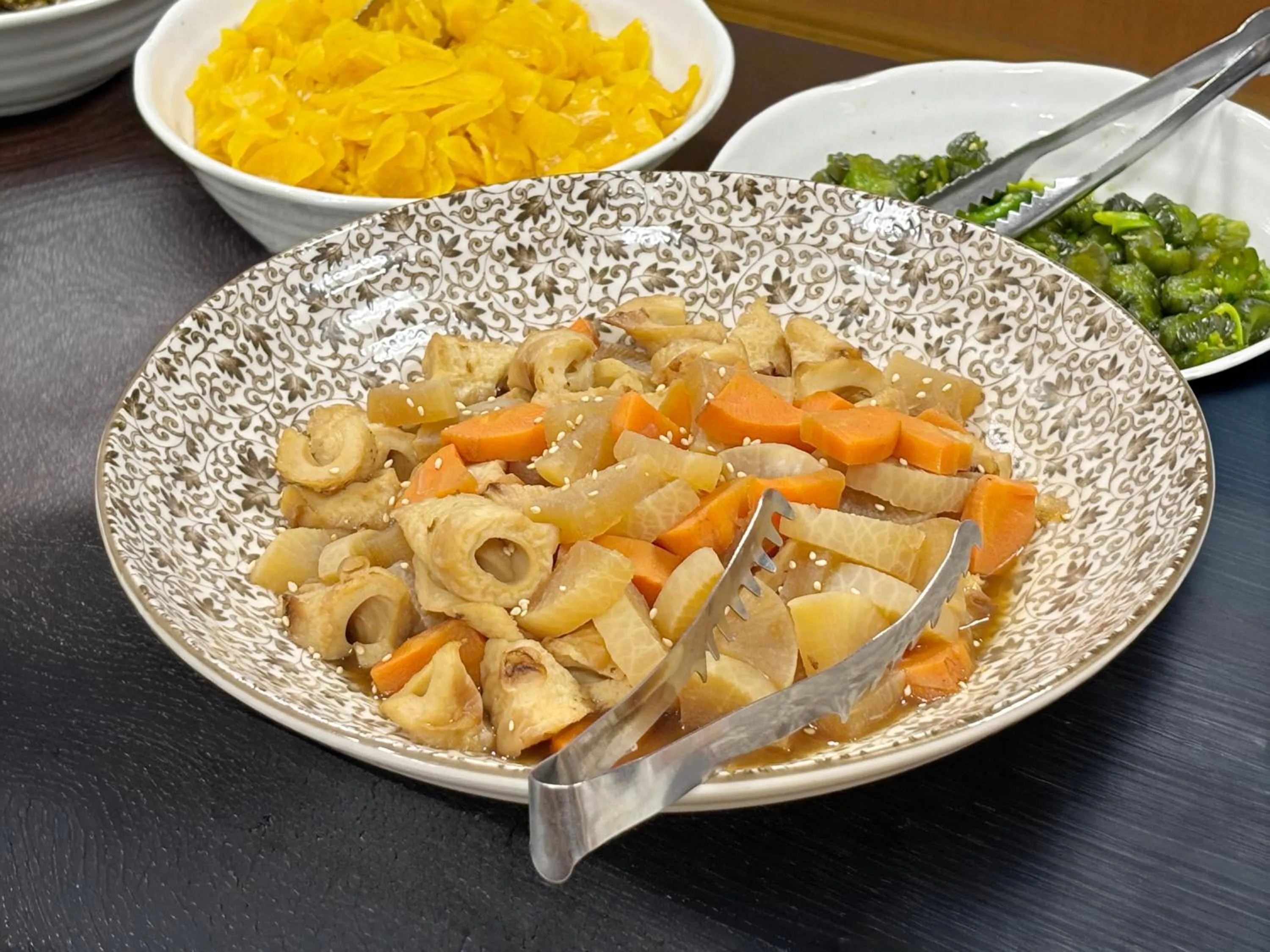 Breakfast in Green Rich Hotel Aso Kumamoto Airport (Artificial hot spring Futamata Yunohana)