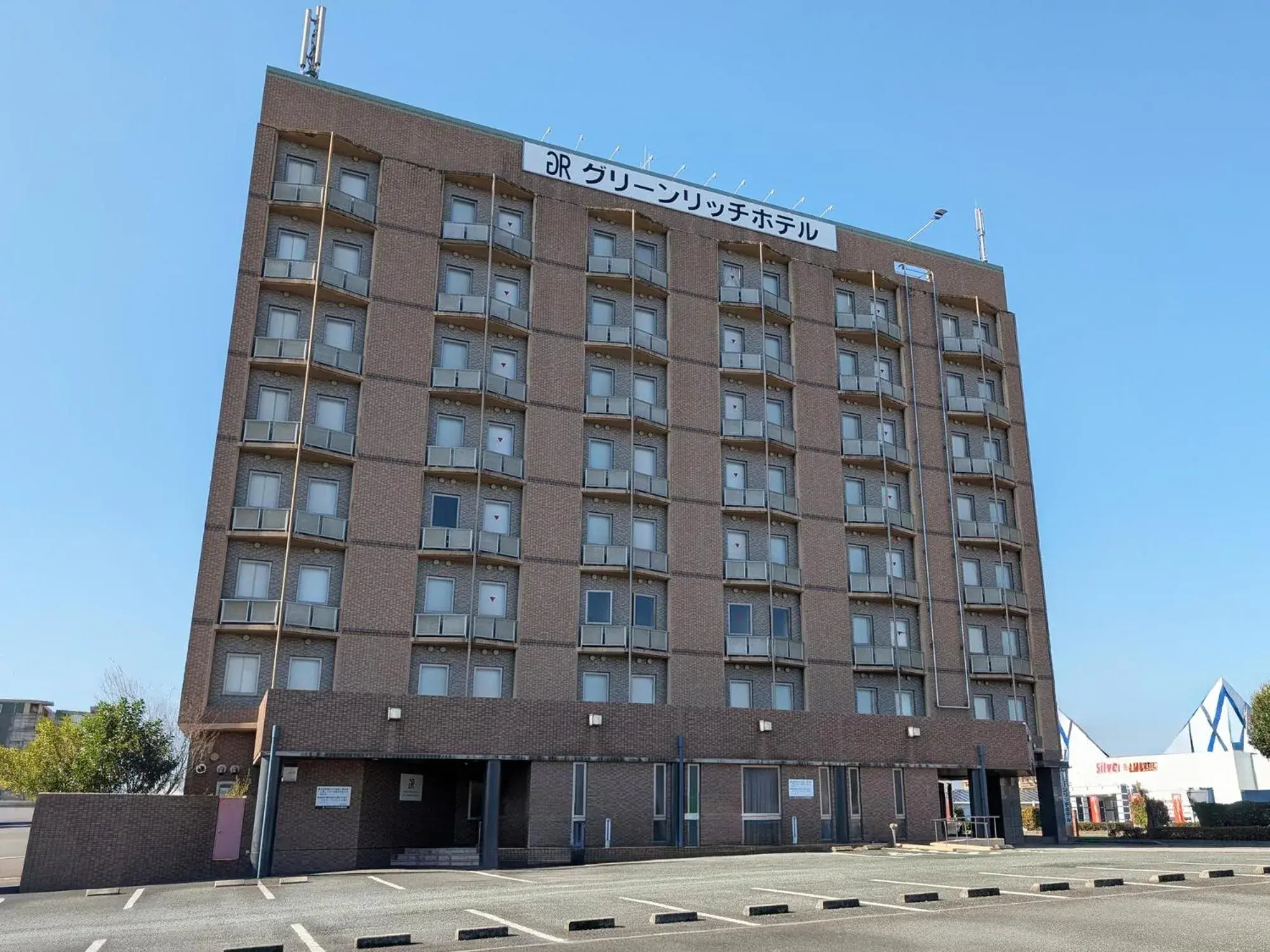 Property building in Green Rich Hotel Aso Kumamoto Airport (Artificial hot spring Futamata Yunohana) Property building in Green Rich Hotel Aso Kumamoto Airport (Artificial hot spring Futamata Yunohana)