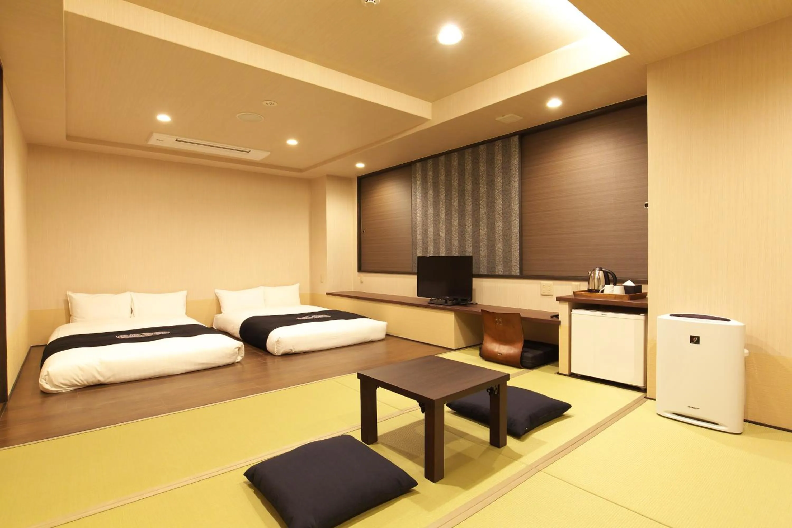 Photo of the whole room, Bed in Matsuya Bekkan