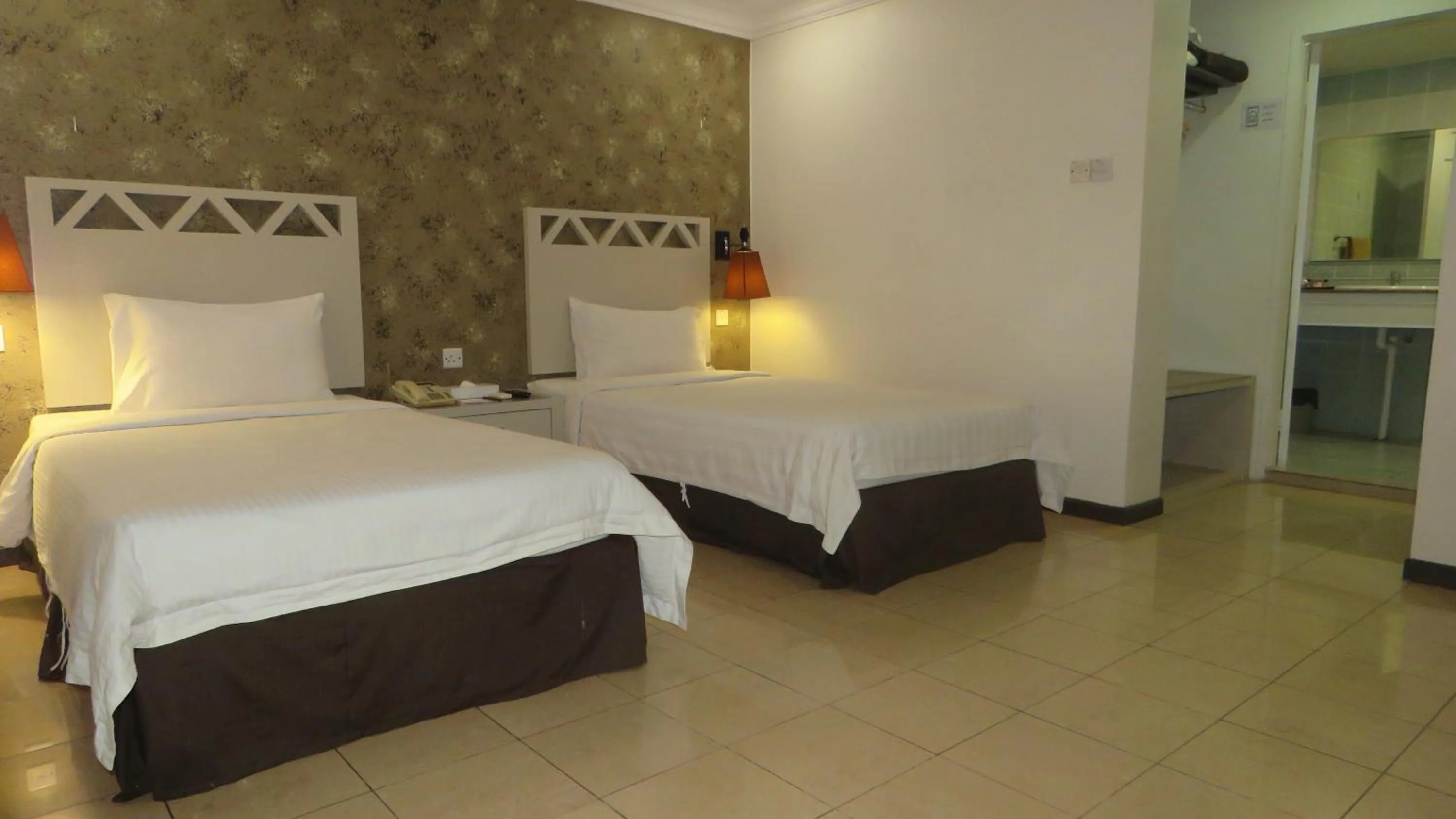 Bed in Heritage Hotel