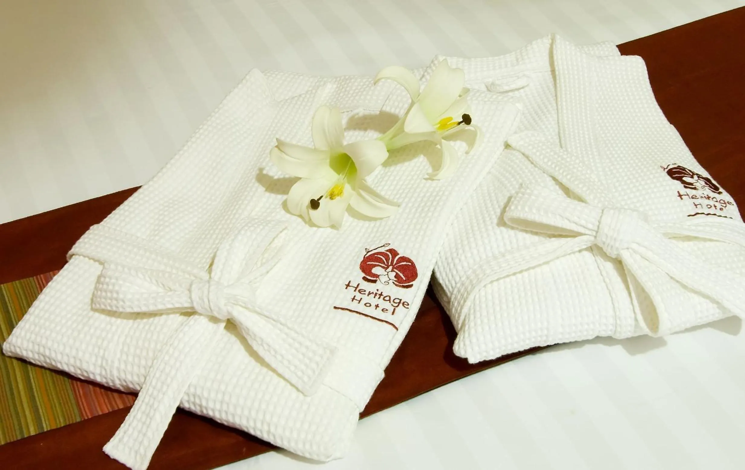 Bathroom, Bed in Heritage Hotel