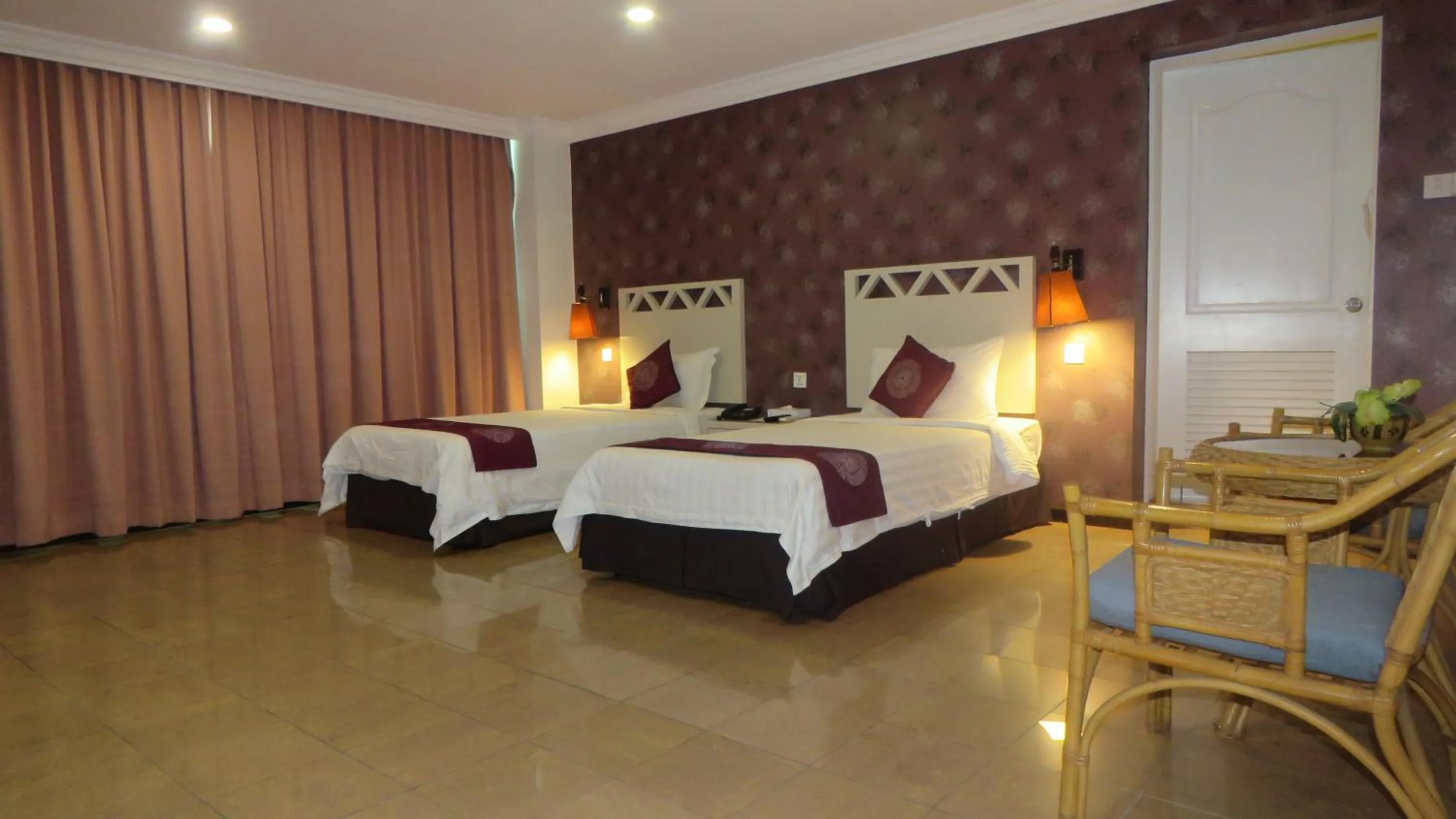 Bed in Heritage Hotel