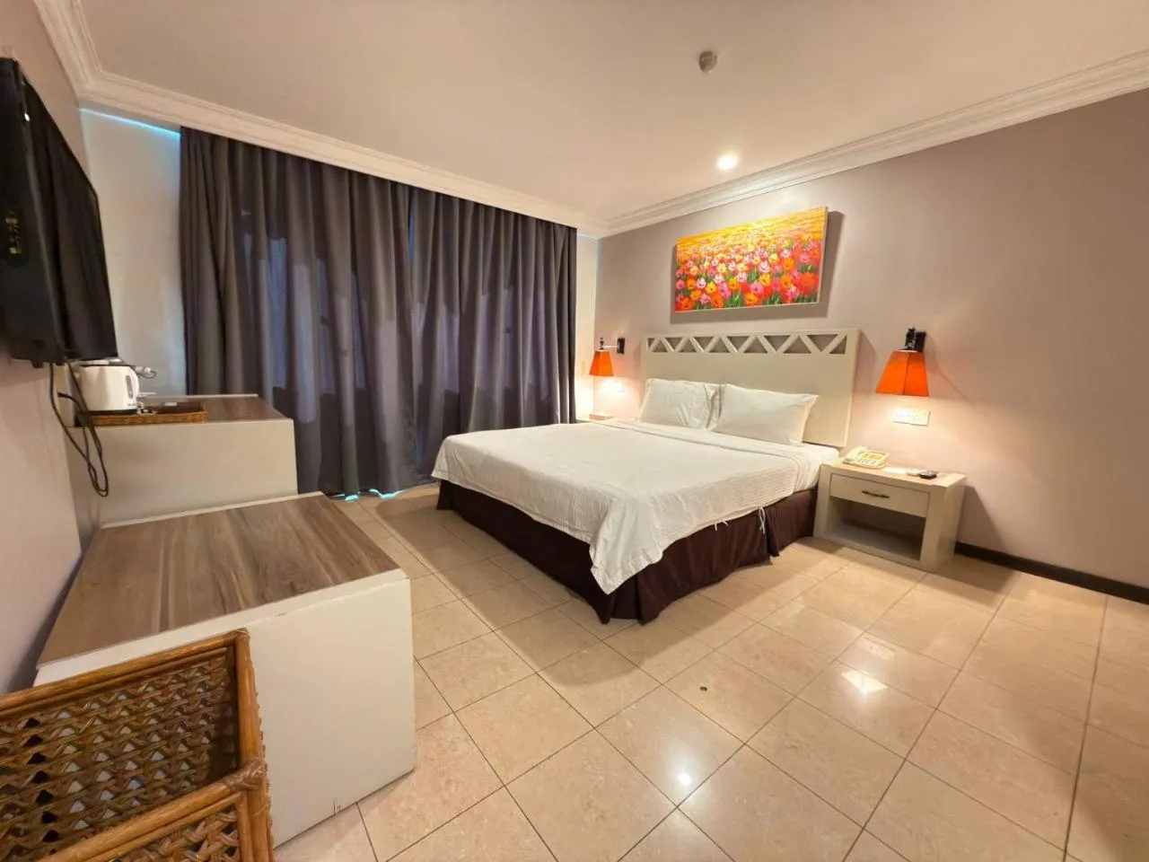 Bed in Heritage Hotel