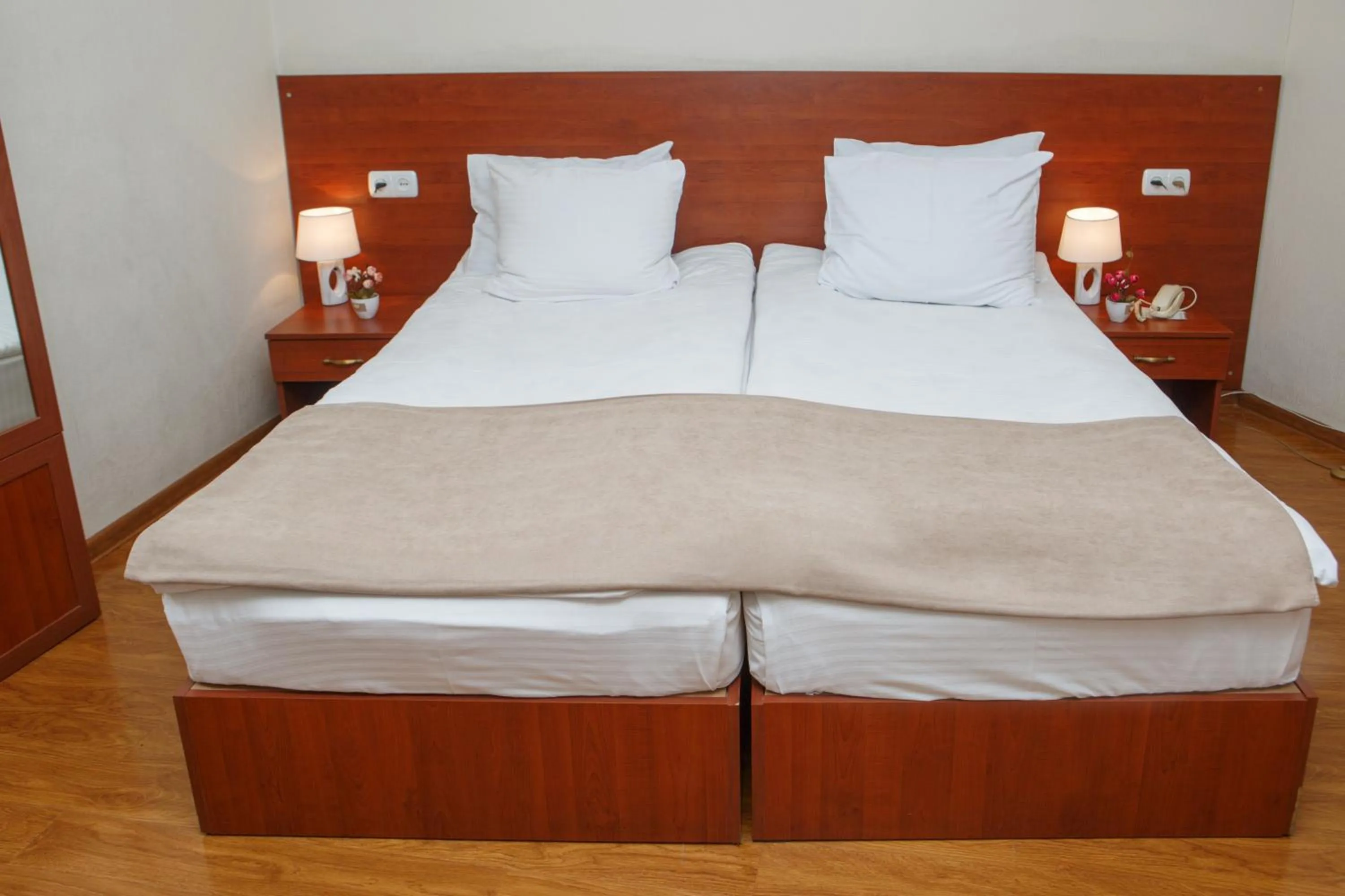 Bed in Hotel Nata