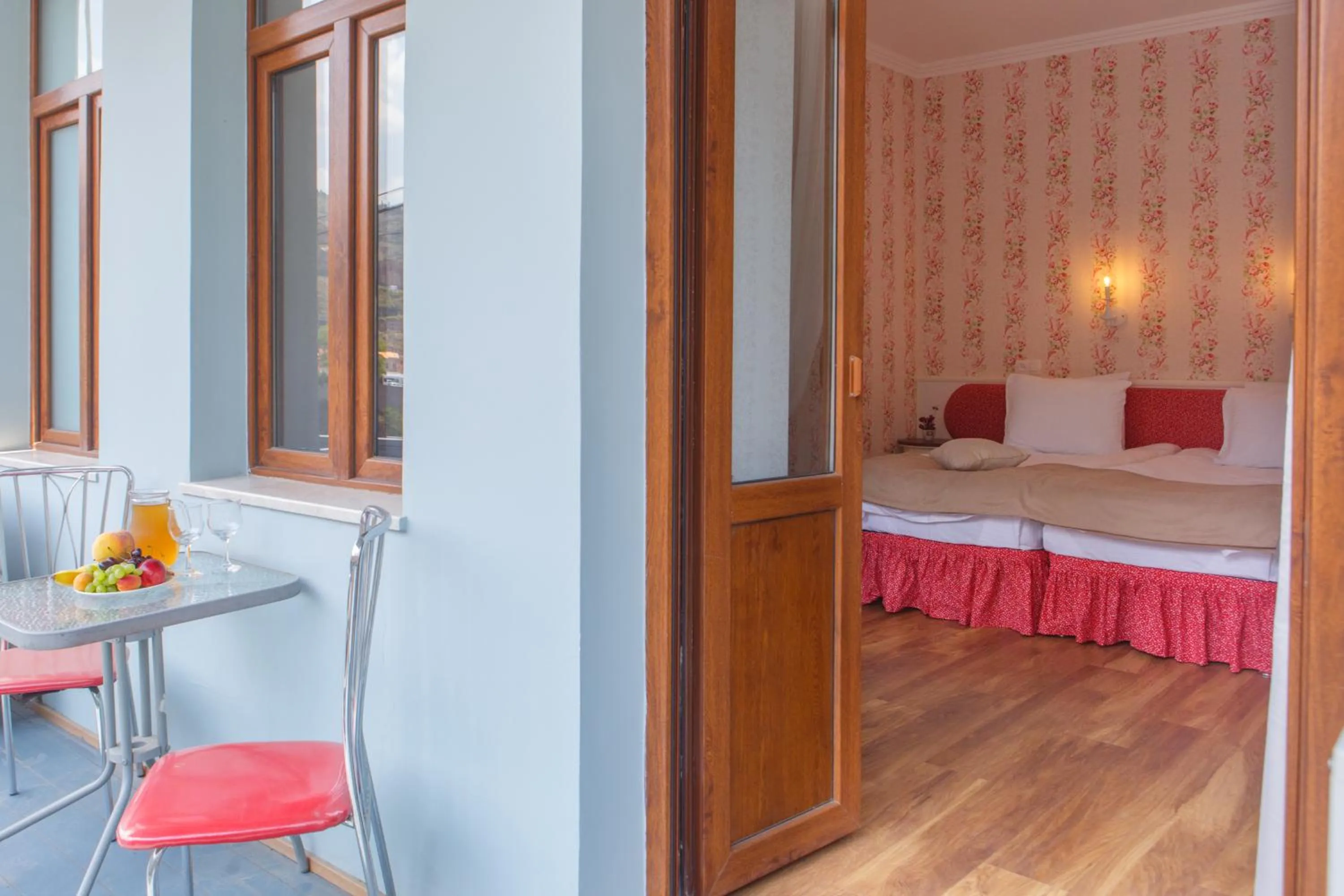 Decorative detail, Bed in Hotel Nata