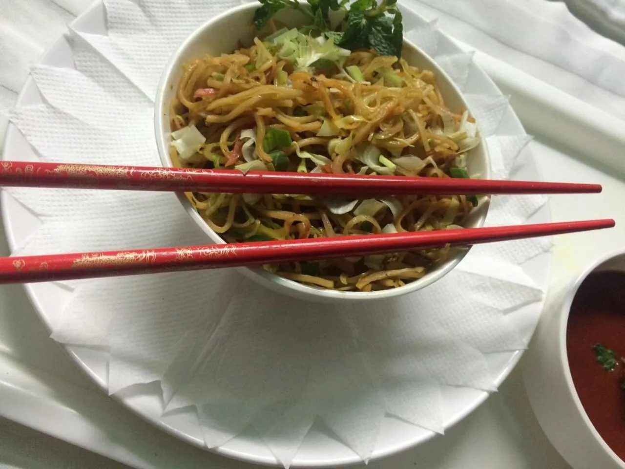 Food in Indira International Inn