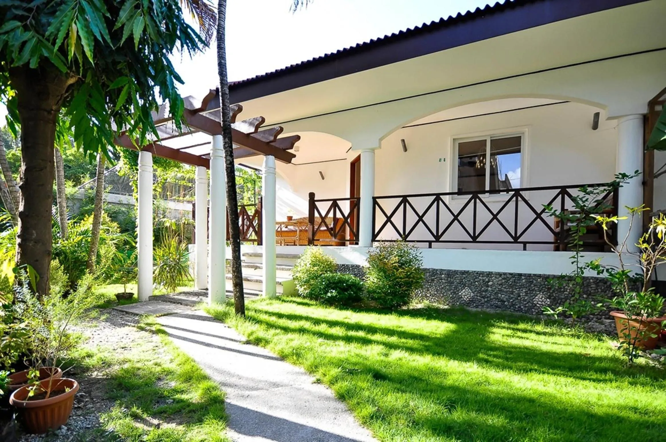Garden in Nirvana Beach Resort