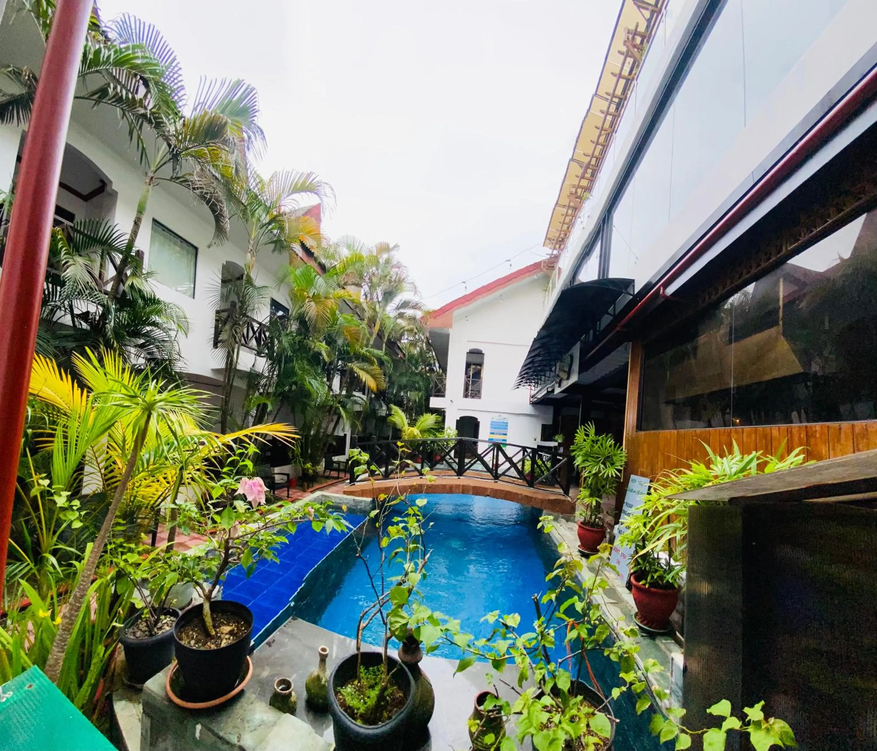 Facade/entrance in Nirvana Beach Resort