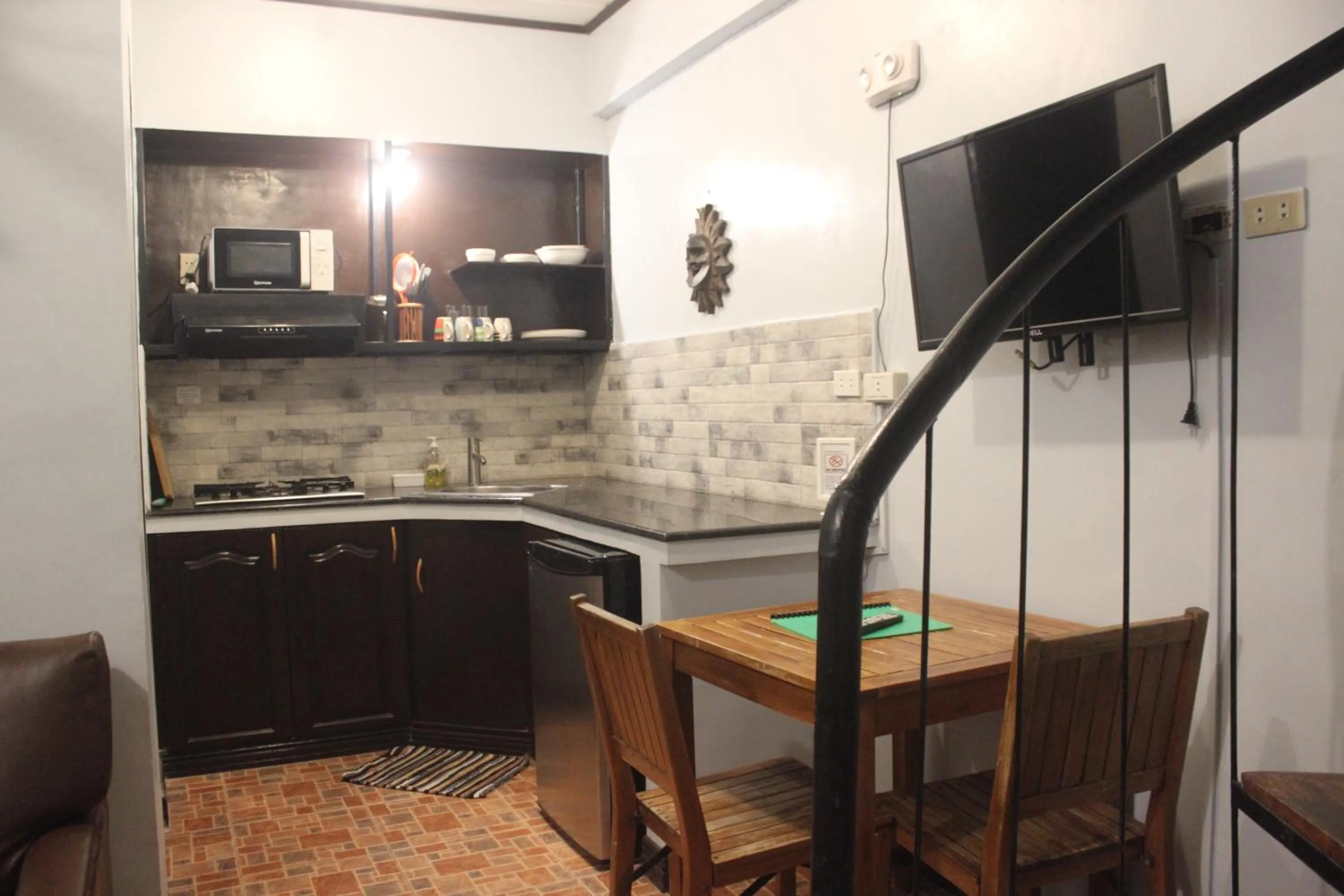 kitchen in Nirvana Beach Resort