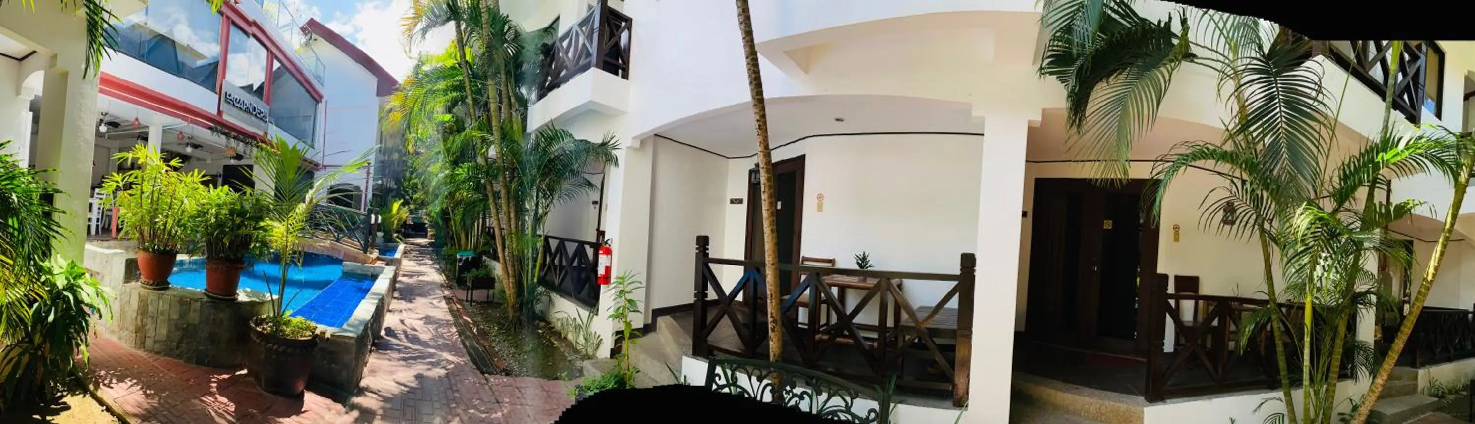 Patio in Nirvana Beach Resort