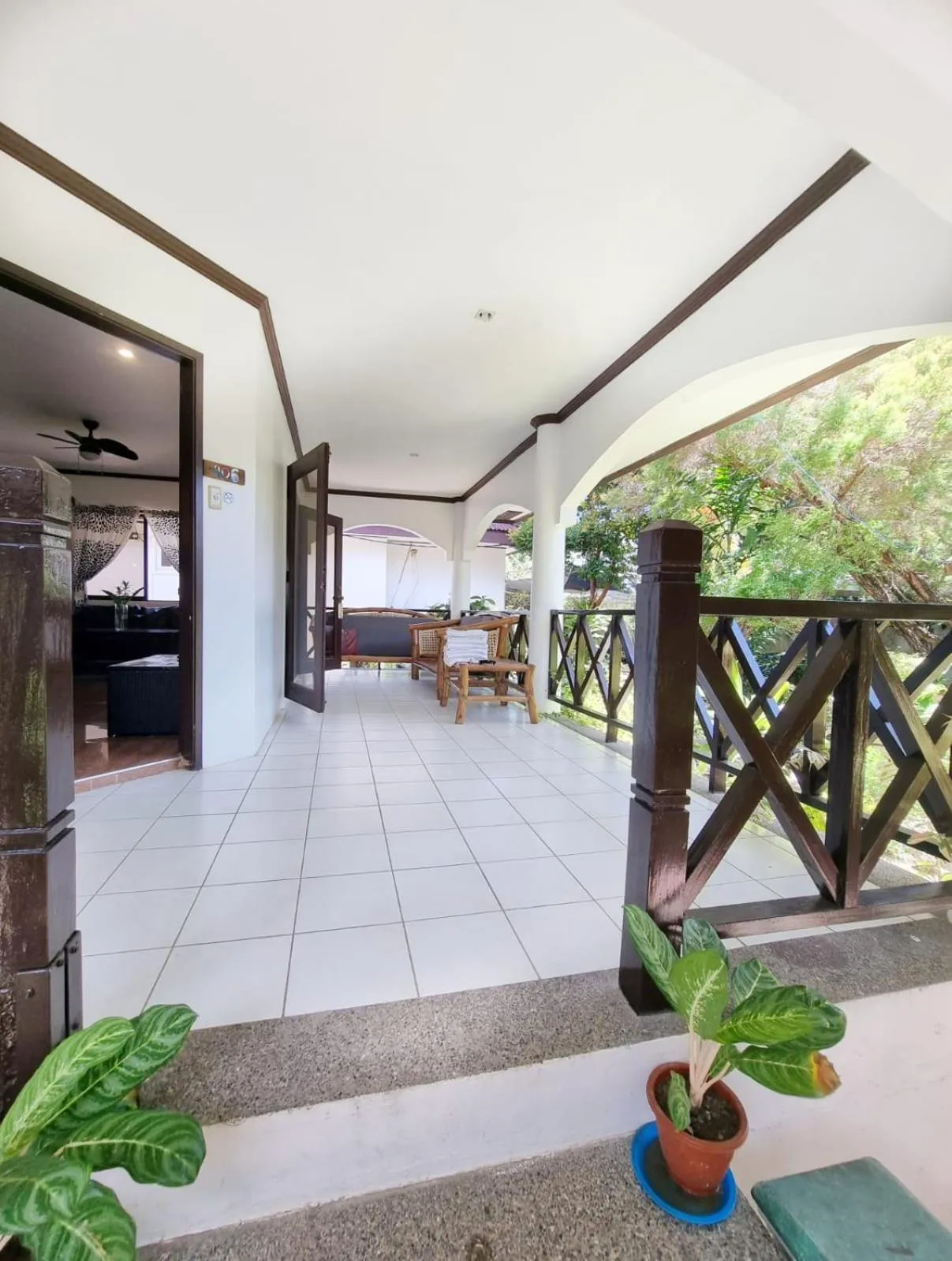 Balcony/Terrace in Nirvana Beach Resort