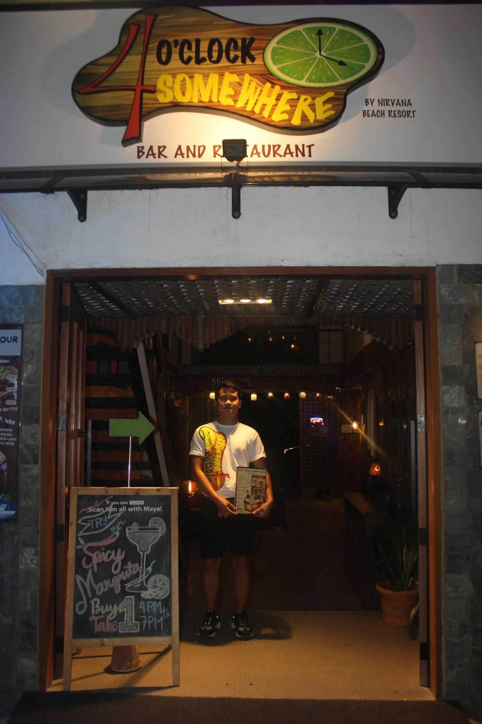 Facade/entrance in Nirvana Beach Resort