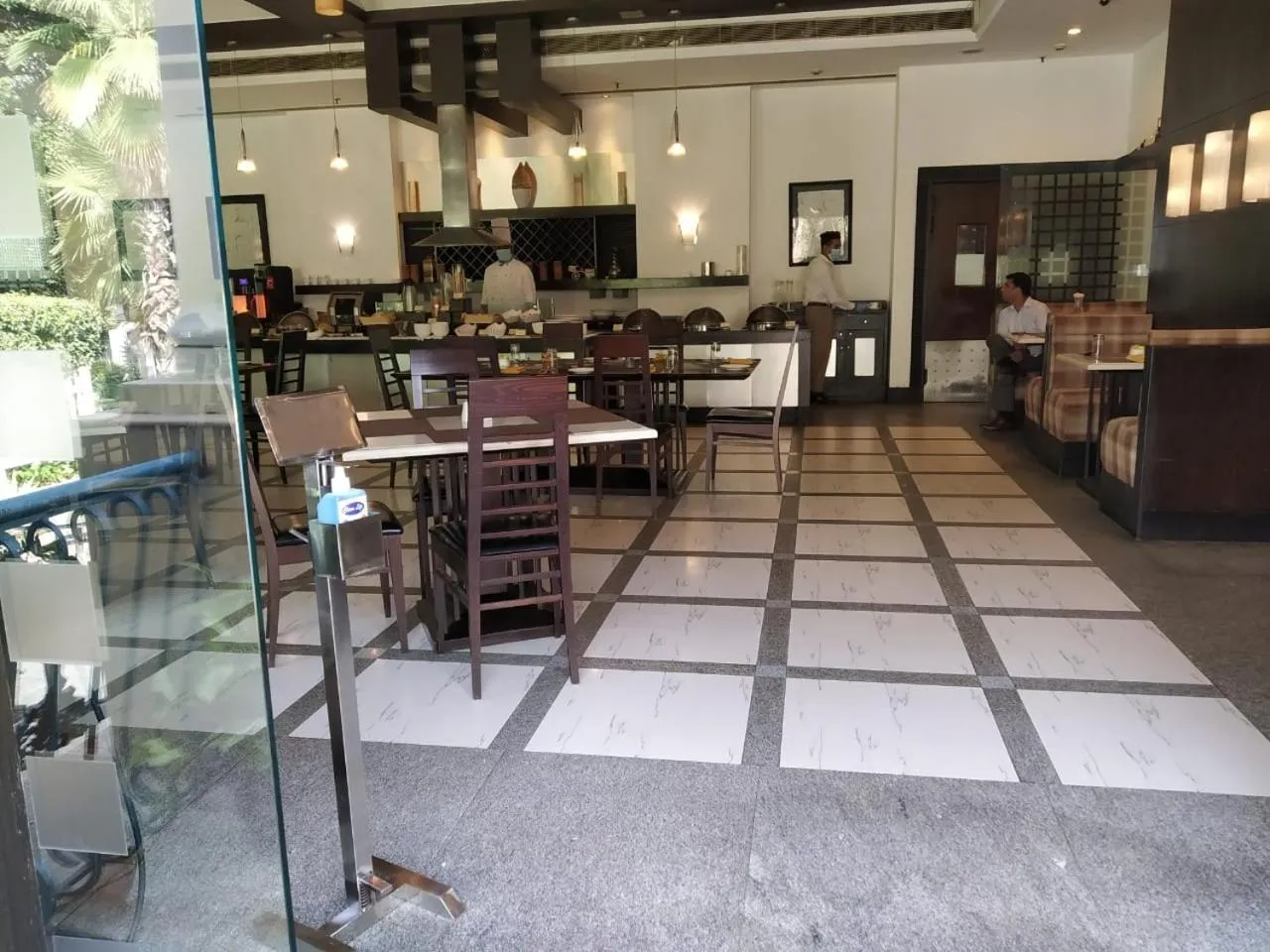 Breakfast in The Palms Town & Country Club - Resort