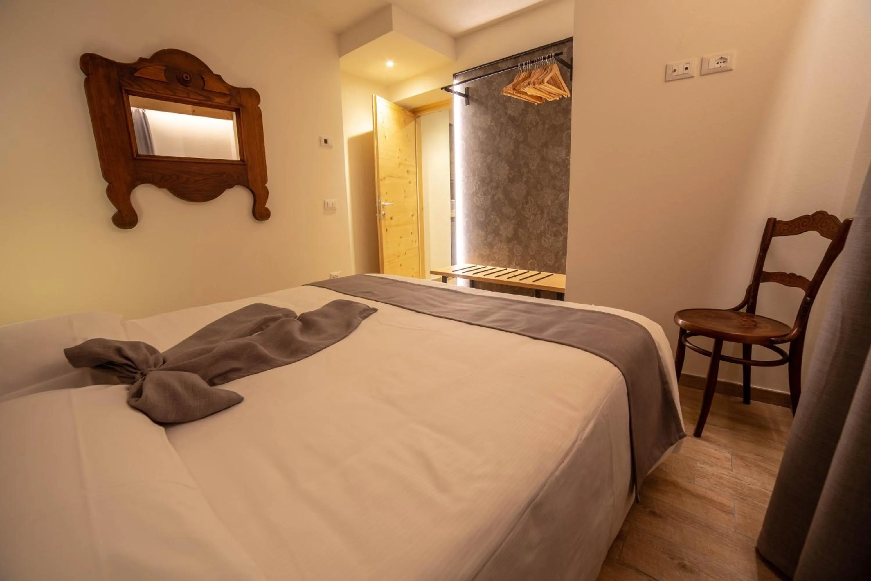 Bed in Wanderlust B&B