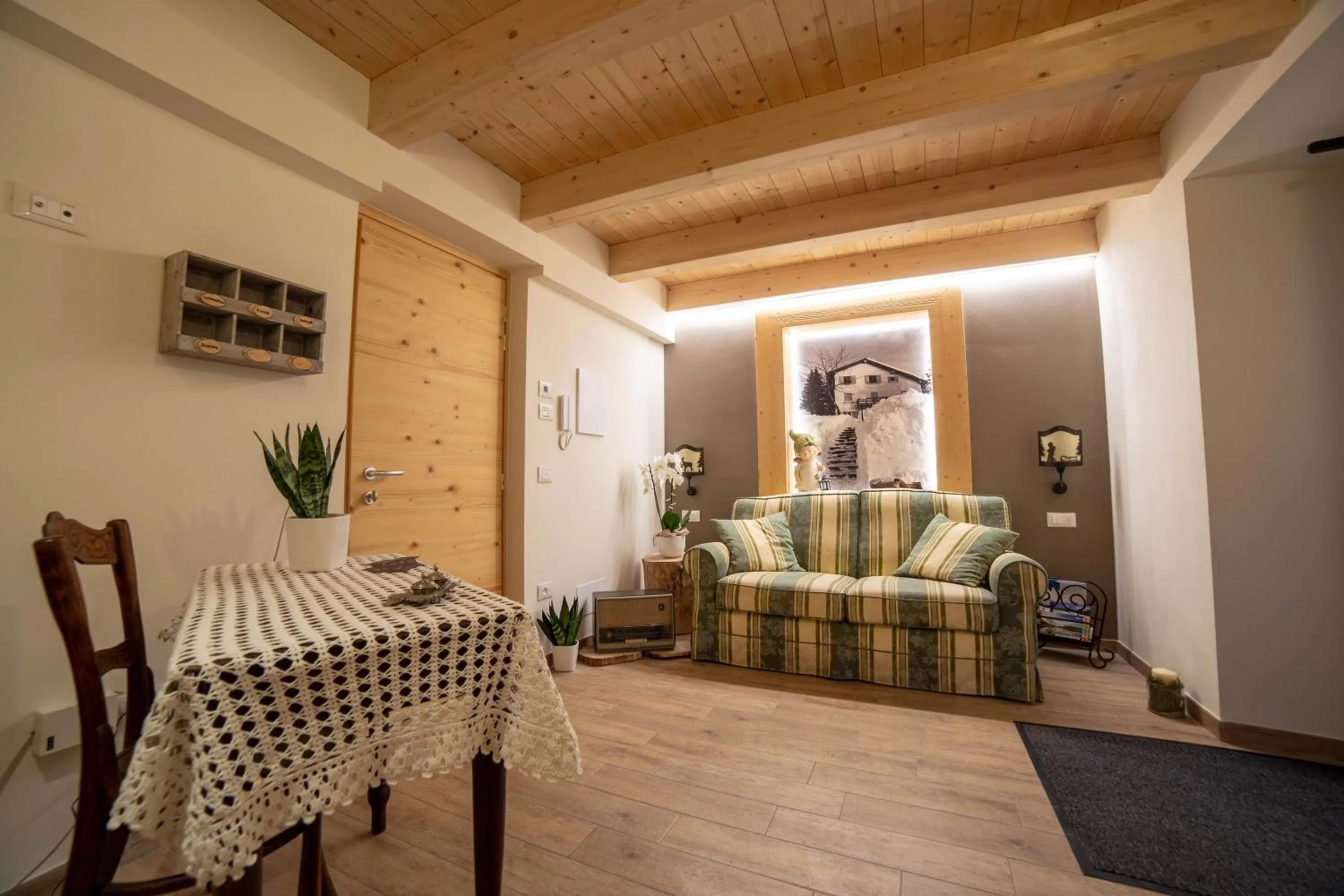 Seating area in Wanderlust B&B