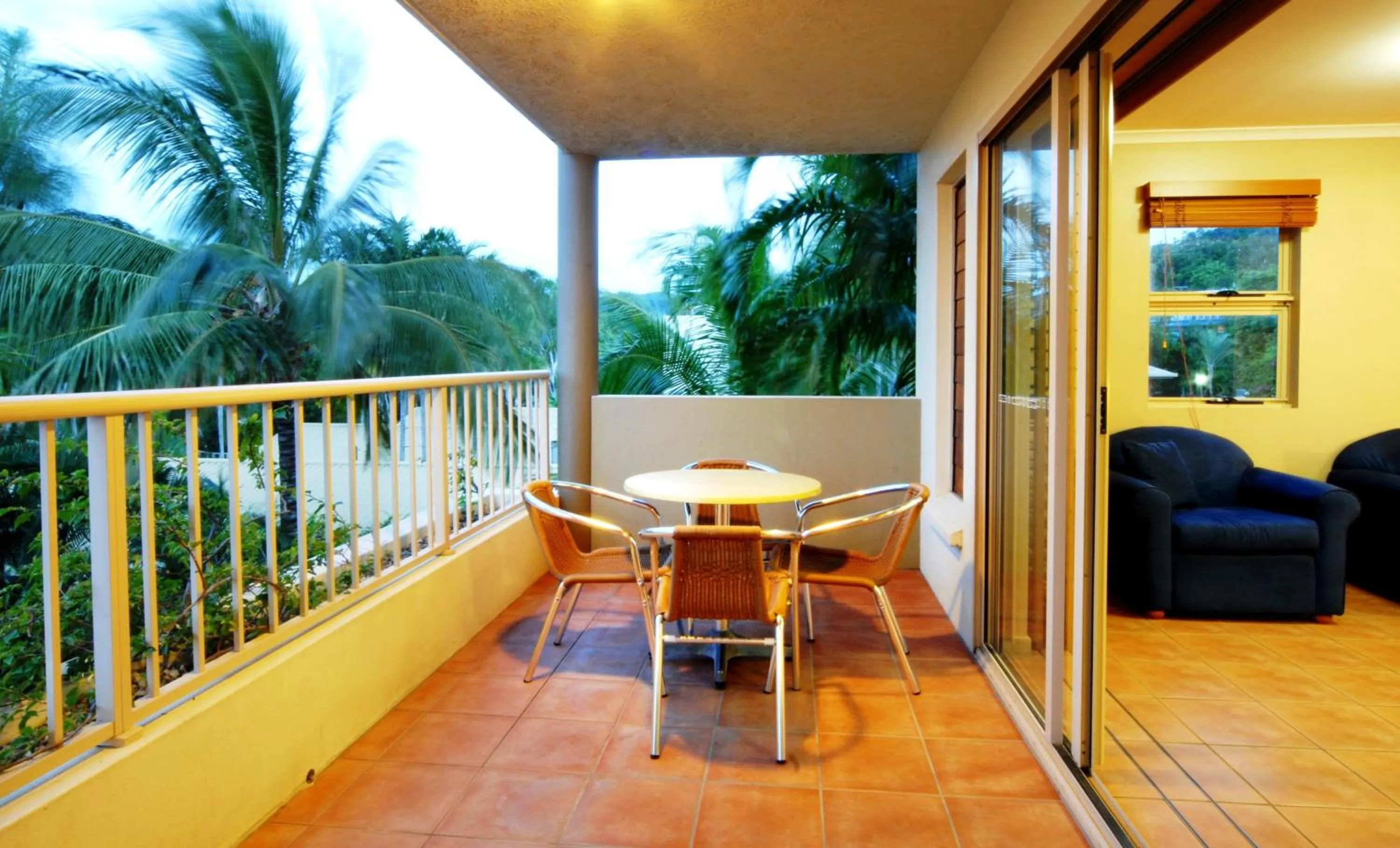 Balcony/Terrace in at Boathaven Bay Holiday Apartments