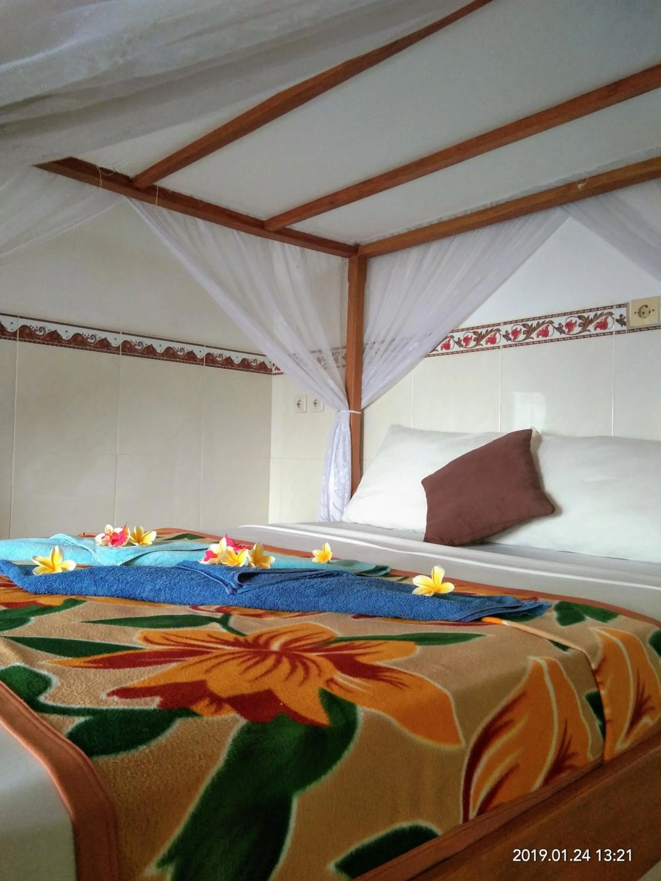 Bed in Bukit Indah Homestay